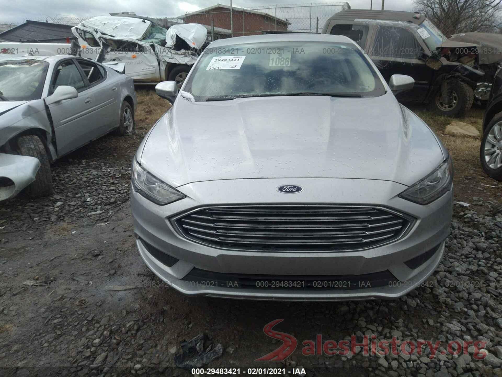 3FA6P0HD3JR135493 2018 FORD FUSION