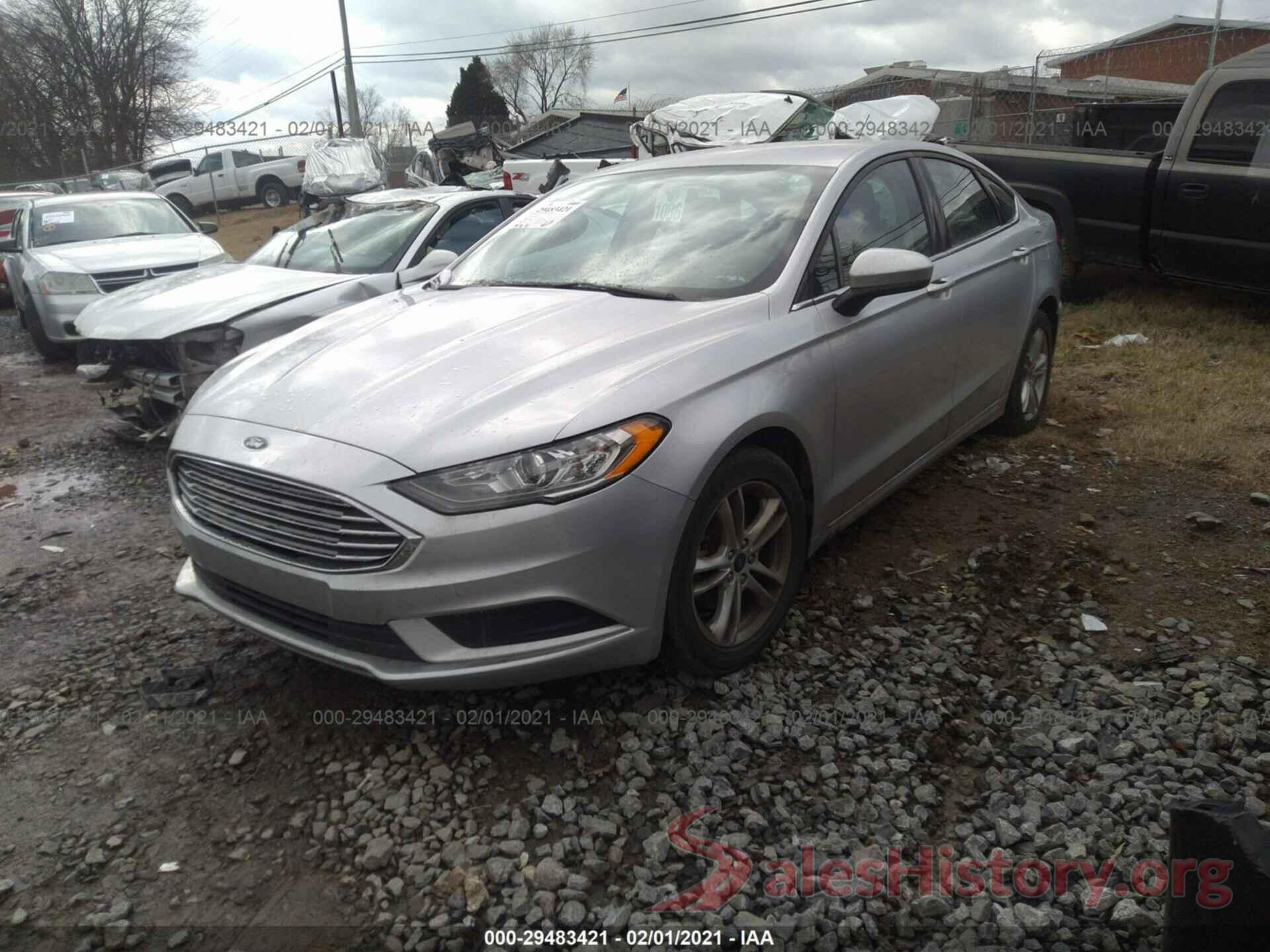 3FA6P0HD3JR135493 2018 FORD FUSION