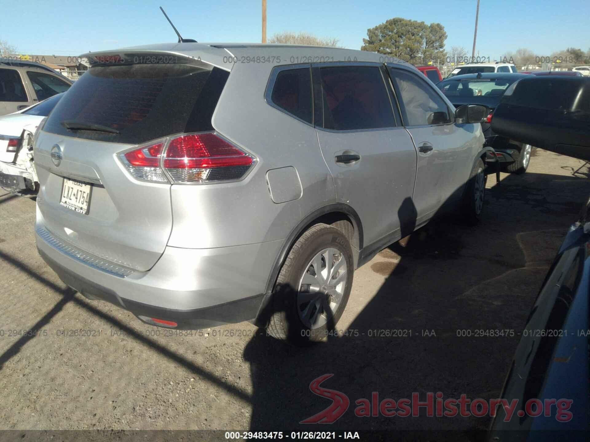 KNMAT2MT6GP657723 2016 NISSAN ROGUE