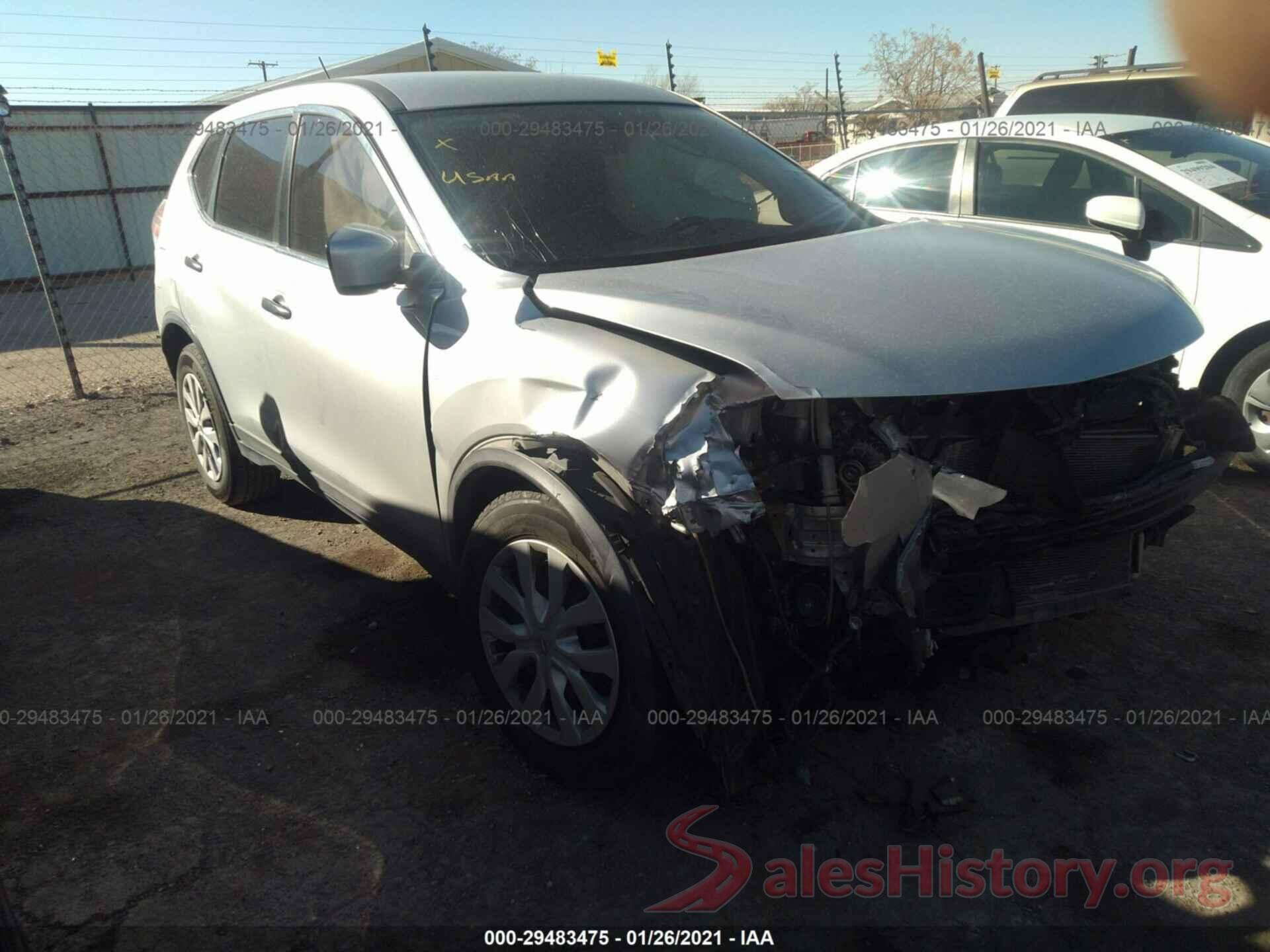 KNMAT2MT6GP657723 2016 NISSAN ROGUE