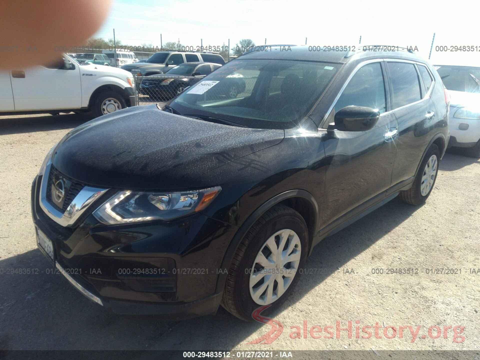 5N1AT2MN2HC847444 2017 NISSAN ROGUE