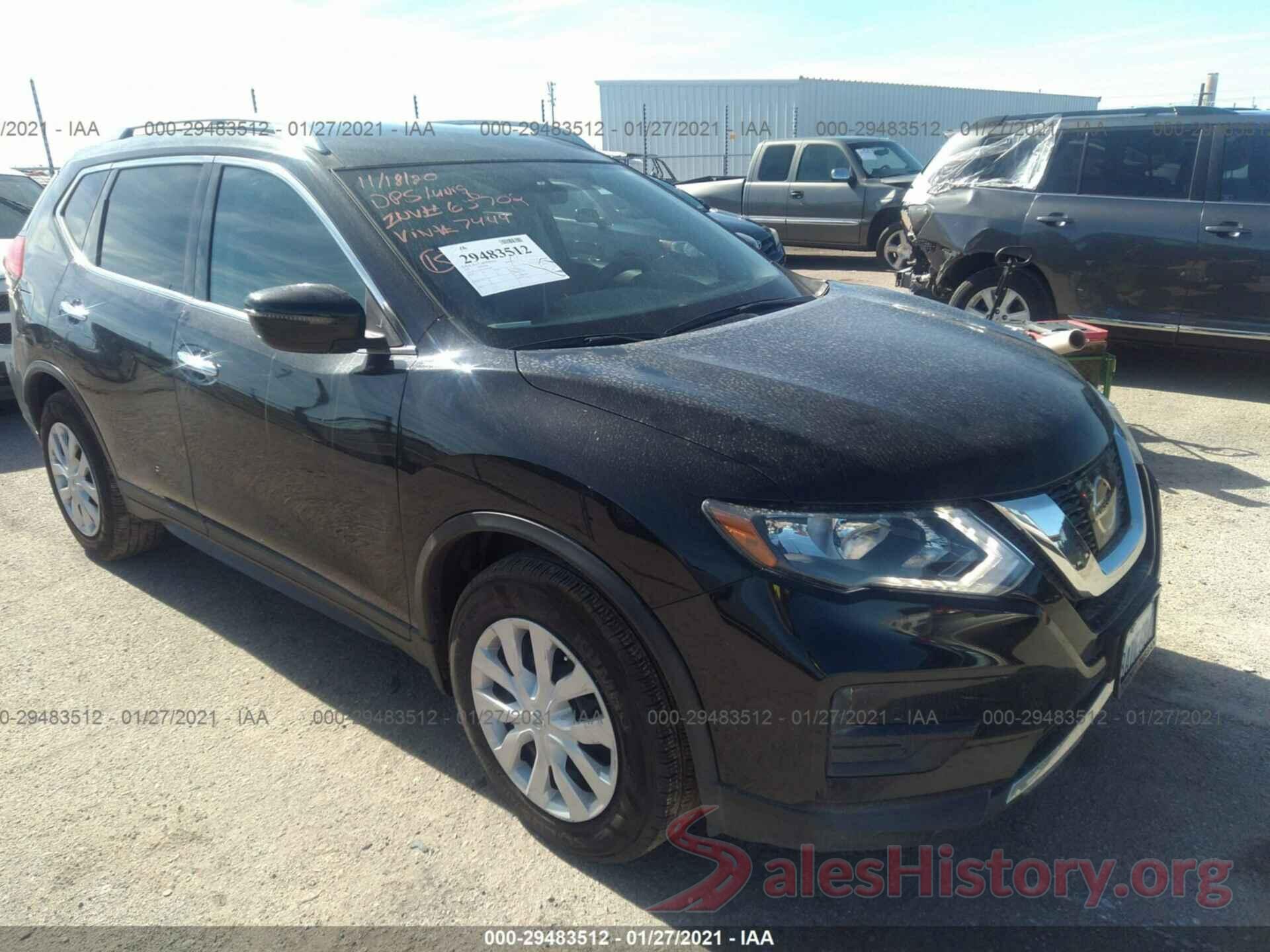 5N1AT2MN2HC847444 2017 NISSAN ROGUE