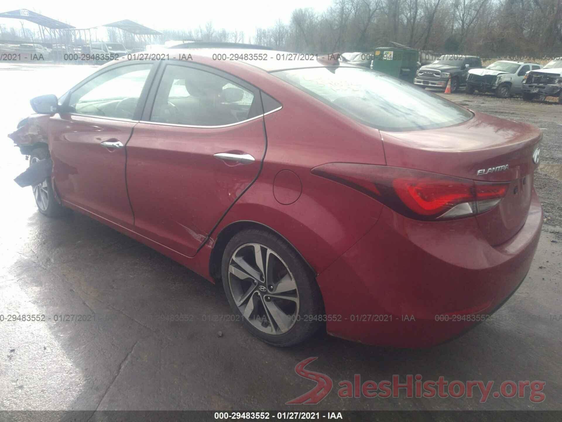 KMHDH4AE1GU625985 2016 HYUNDAI ELANTRA