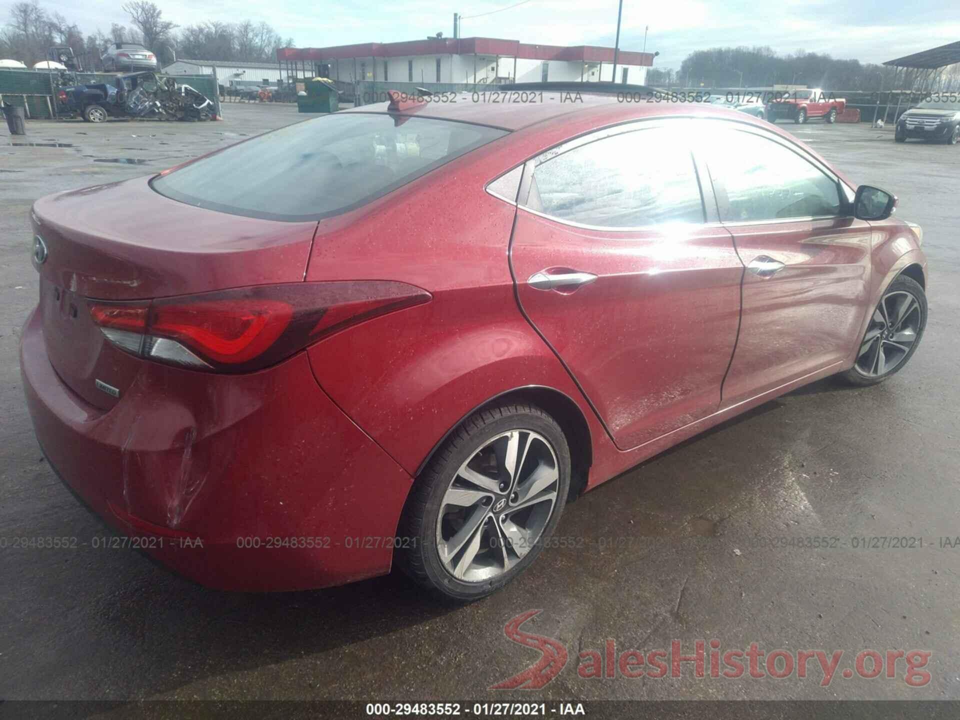 KMHDH4AE1GU625985 2016 HYUNDAI ELANTRA