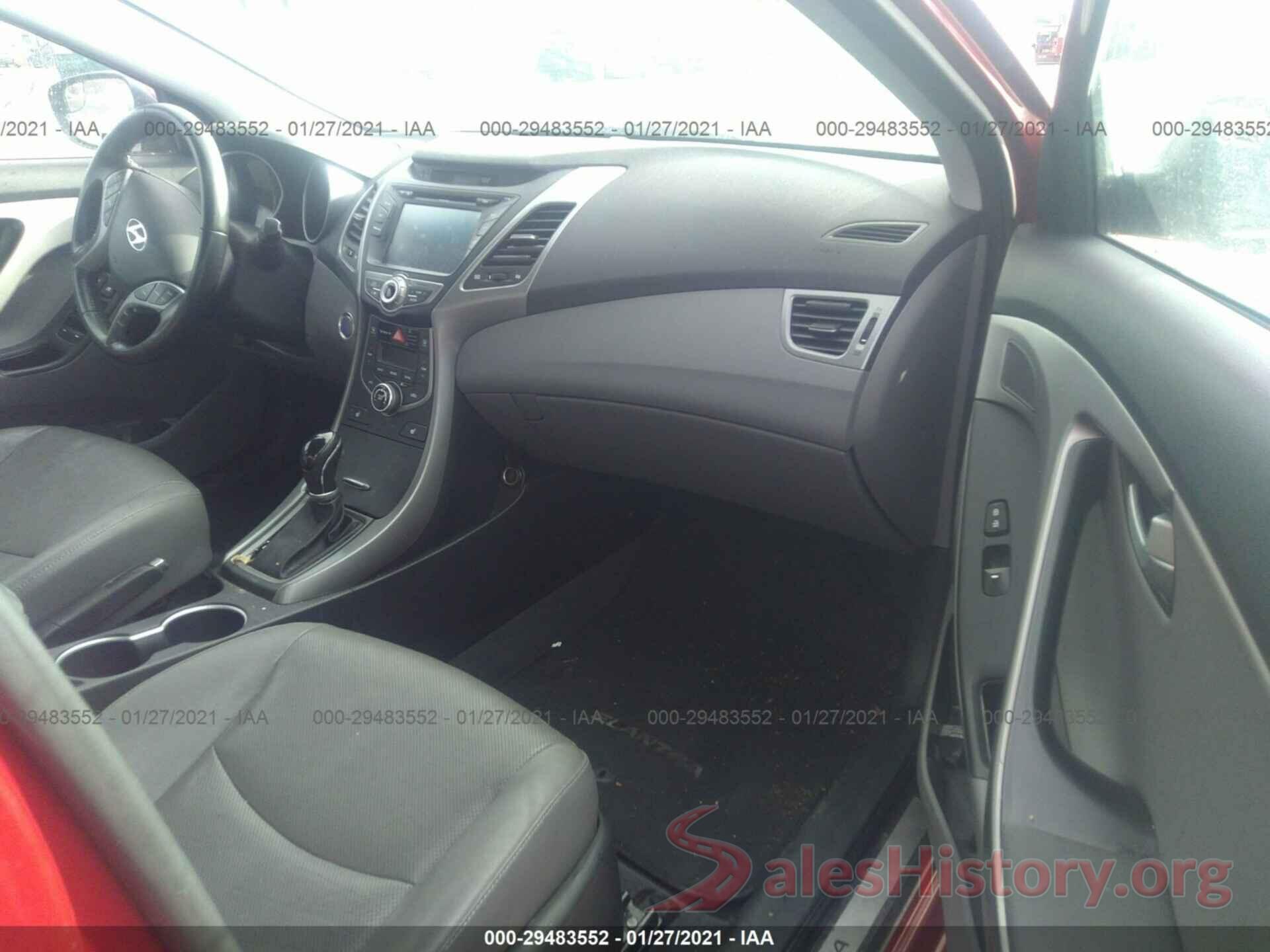 KMHDH4AE1GU625985 2016 HYUNDAI ELANTRA