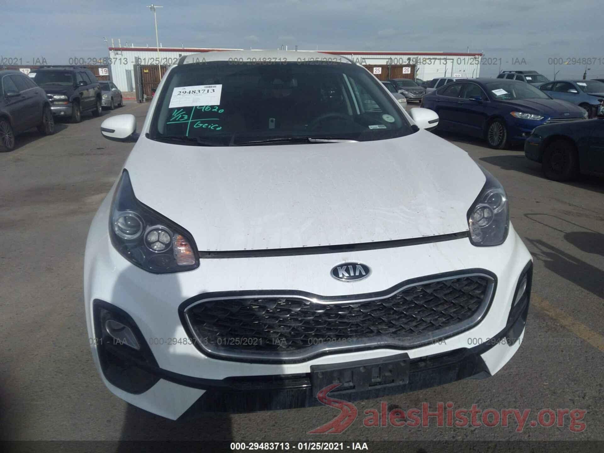 KNDPMCAC2L7749245 2020 KIA SPORTAGE