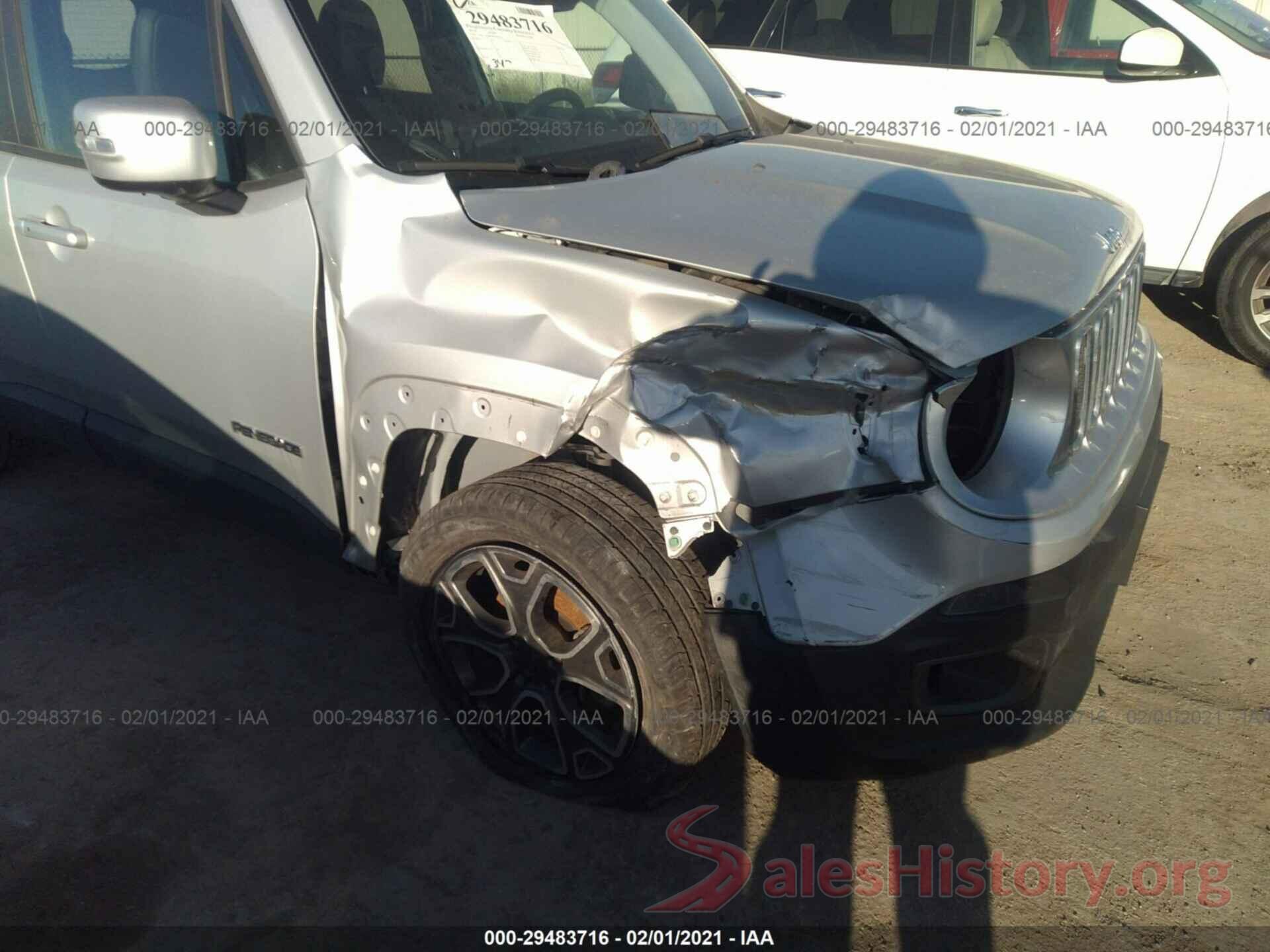 ZACCJADB6JPH47562 2018 JEEP RENEGADE