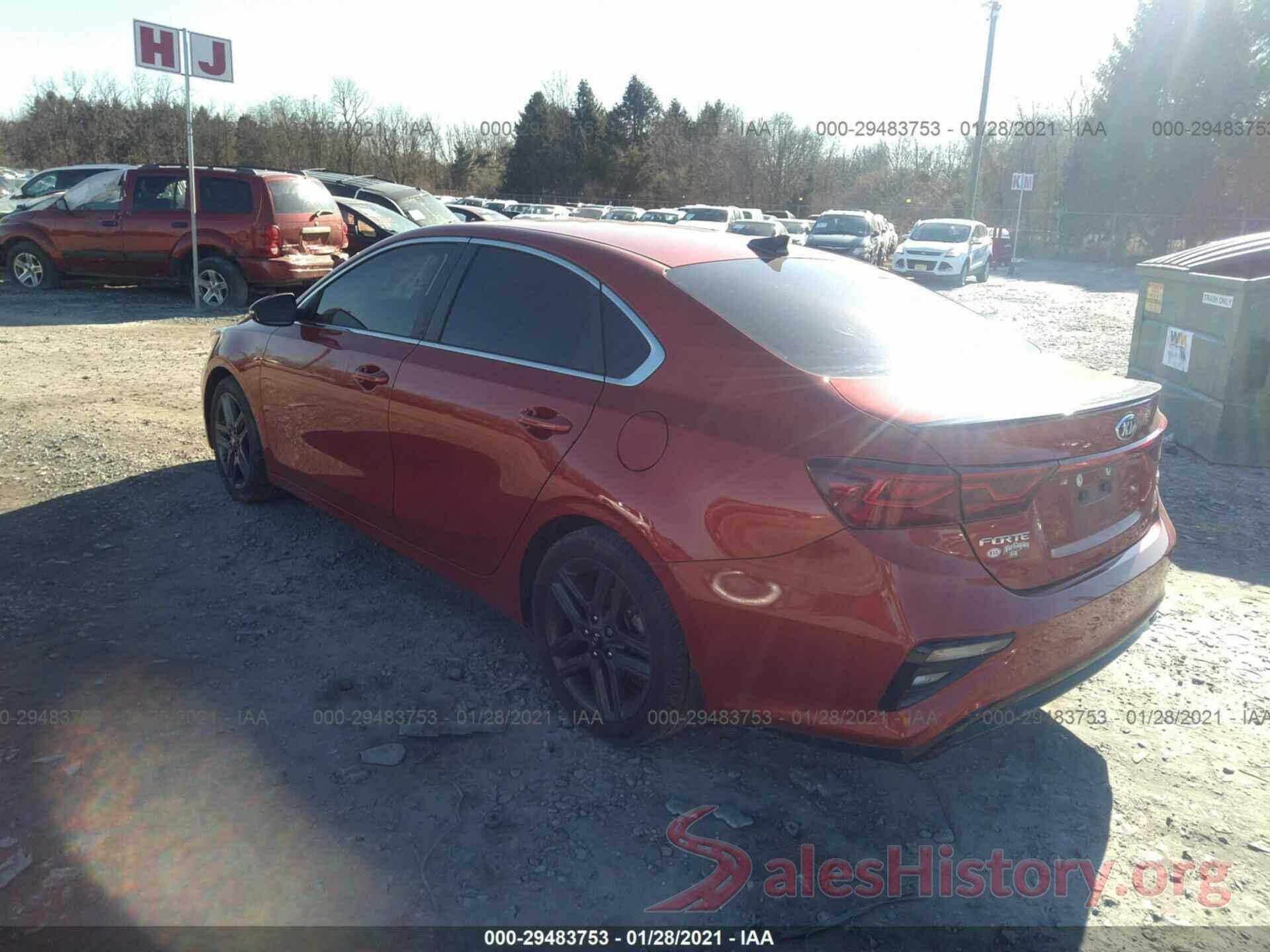 3KPF54AD8KE070831 2019 KIA FORTE