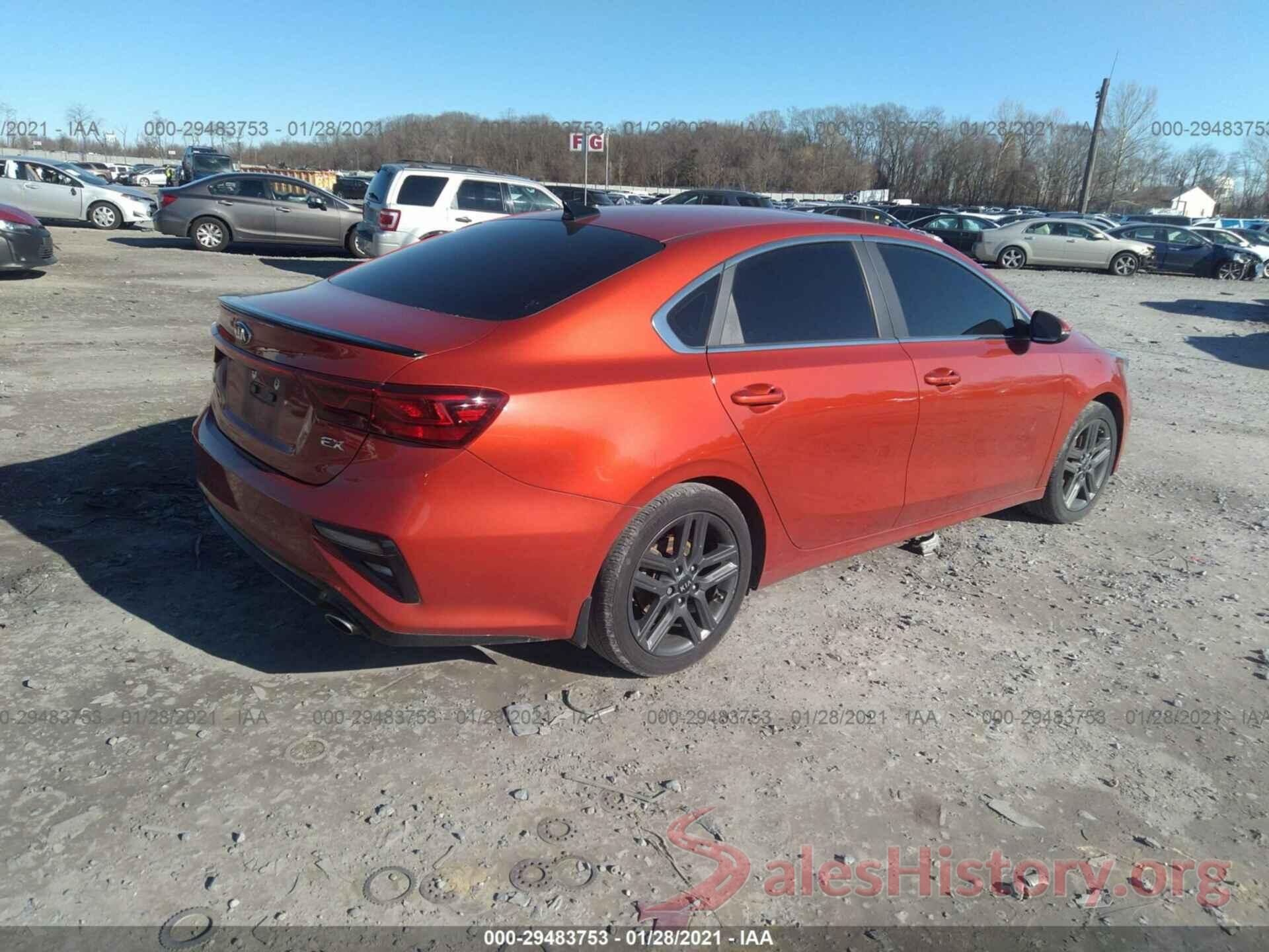 3KPF54AD8KE070831 2019 KIA FORTE