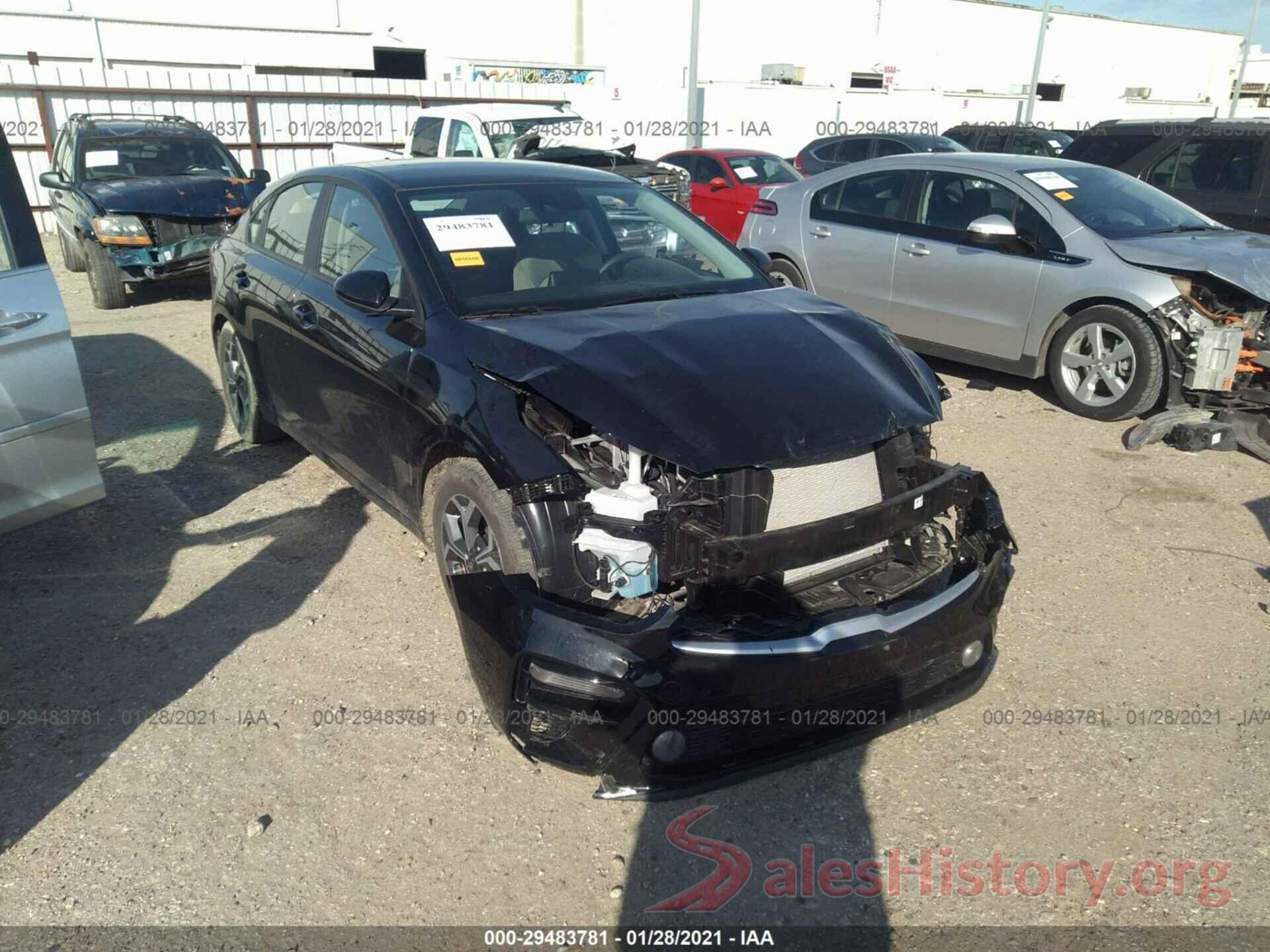 3KPF24AD0LE216326 2020 KIA FORTE