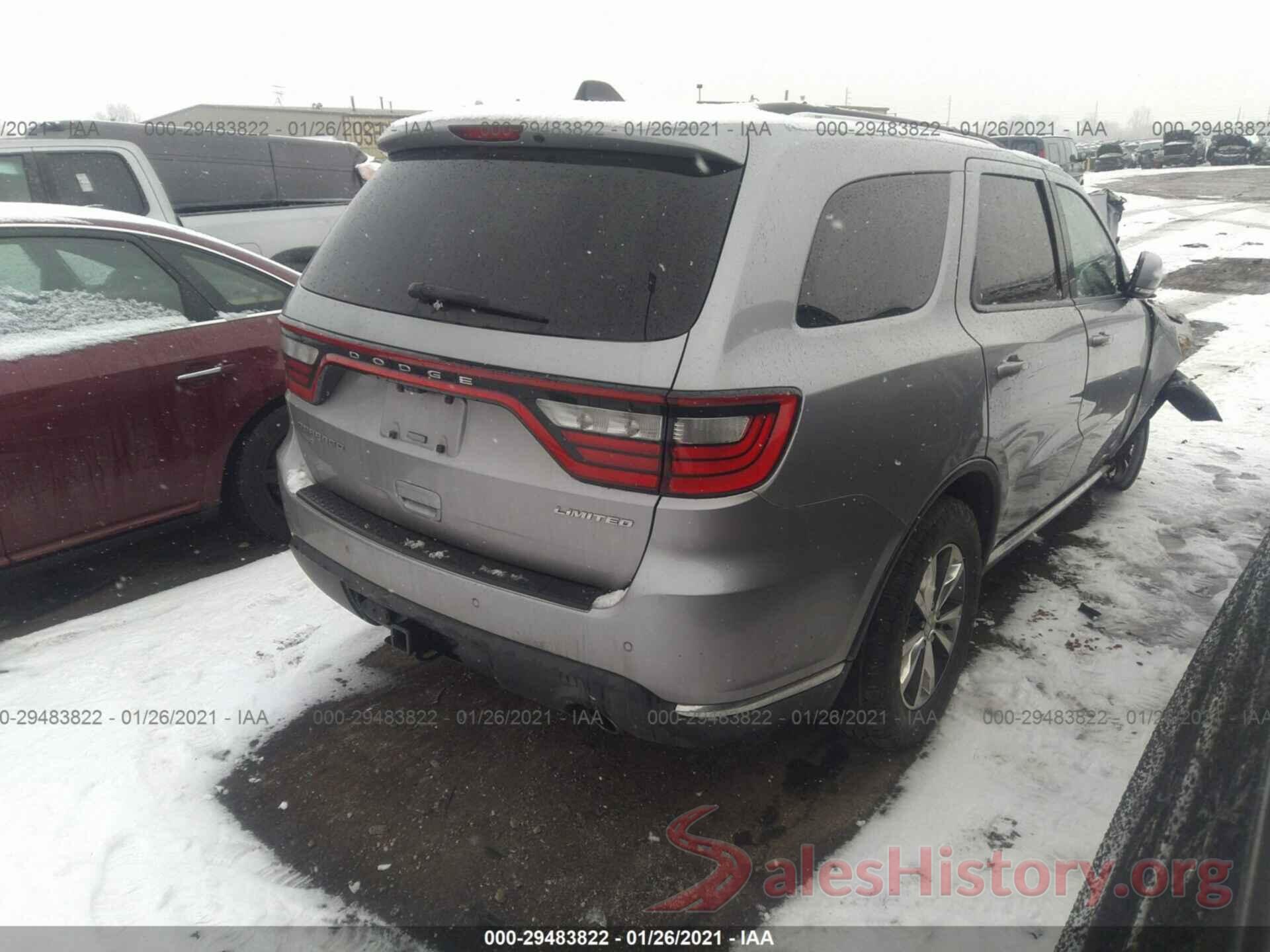 1C4RDJDG2GC362073 2016 DODGE DURANGO