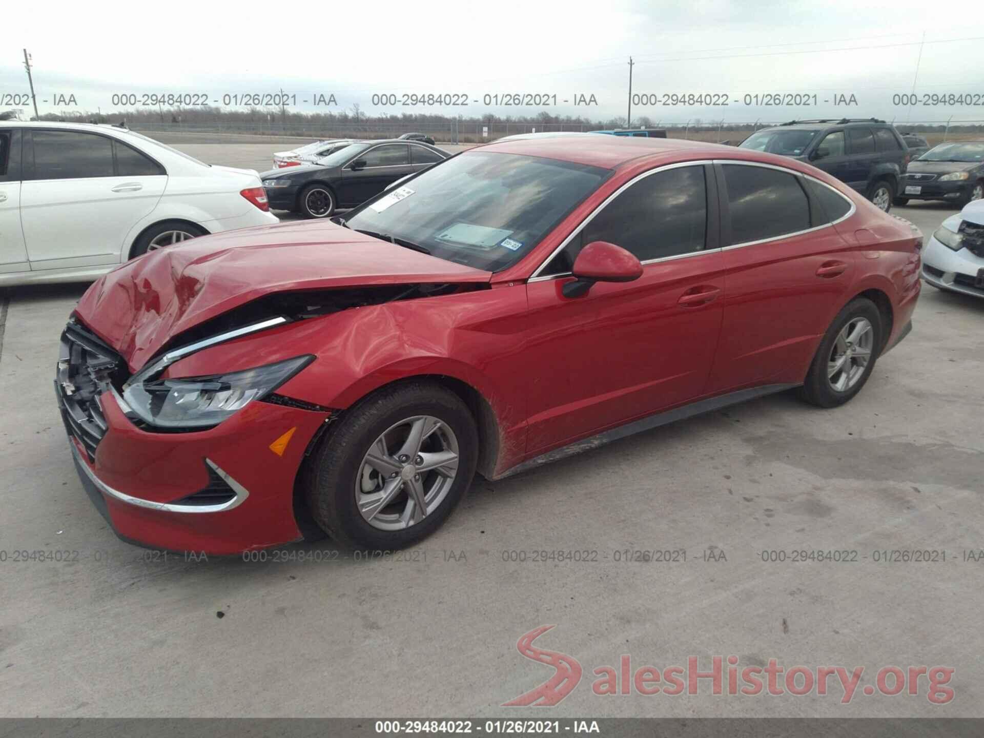 5NPEG4JA7LH023170 2020 HYUNDAI SONATA