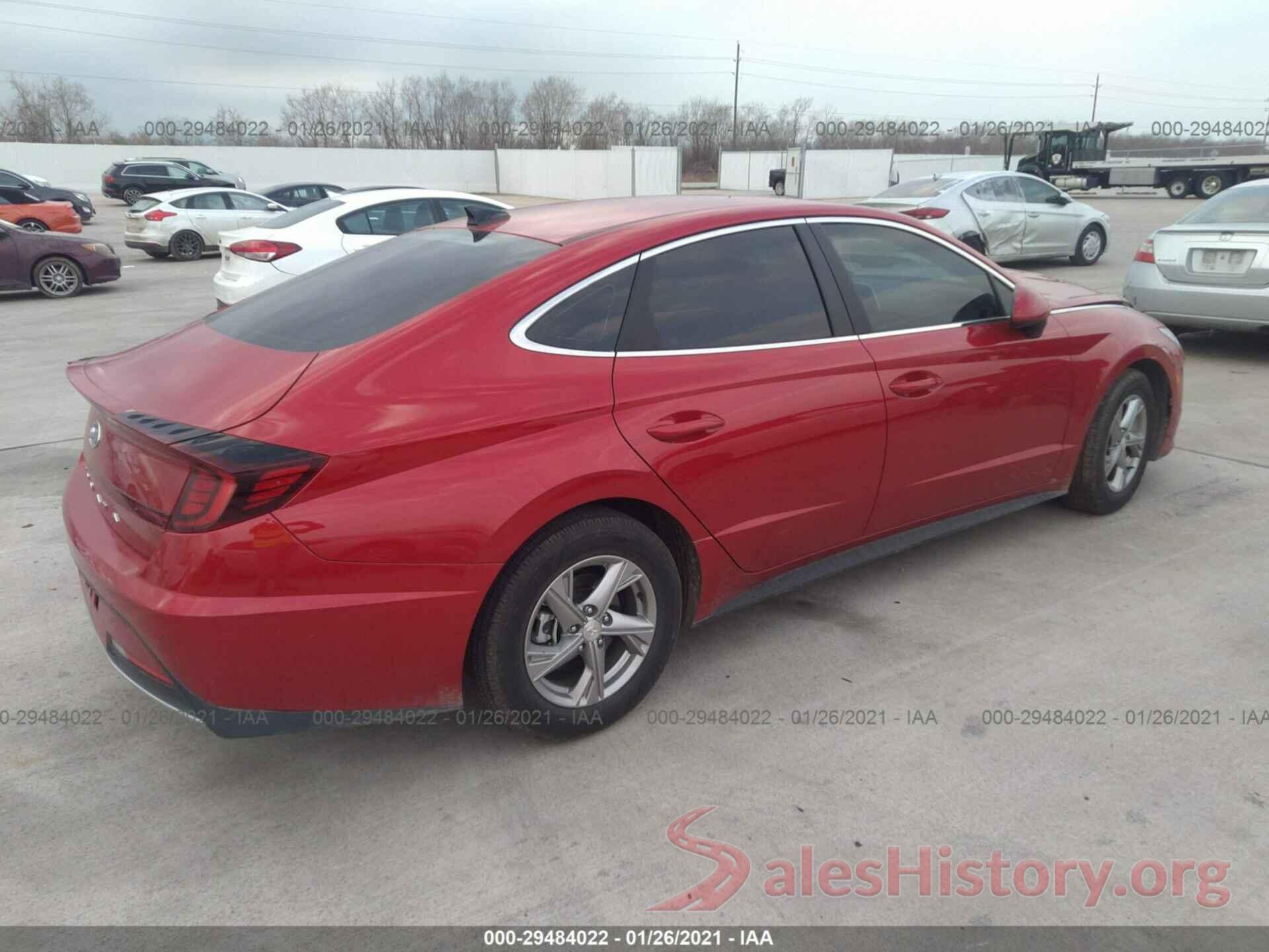 5NPEG4JA7LH023170 2020 HYUNDAI SONATA