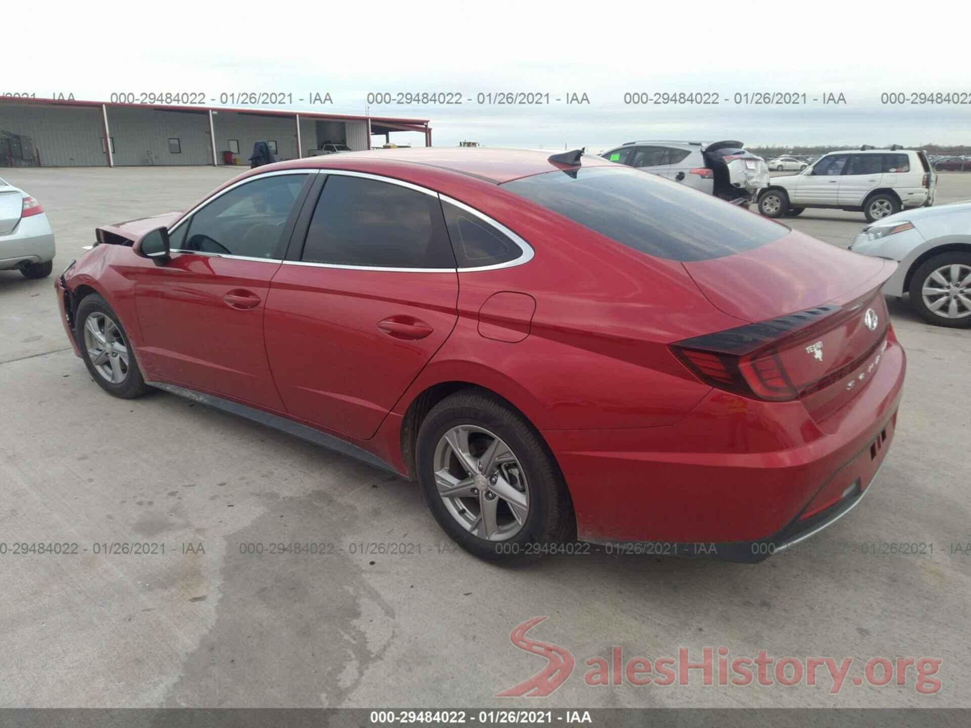 5NPEG4JA7LH023170 2020 HYUNDAI SONATA