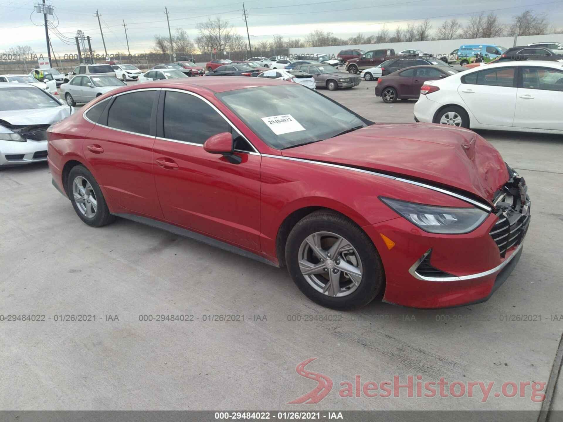 5NPEG4JA7LH023170 2020 HYUNDAI SONATA