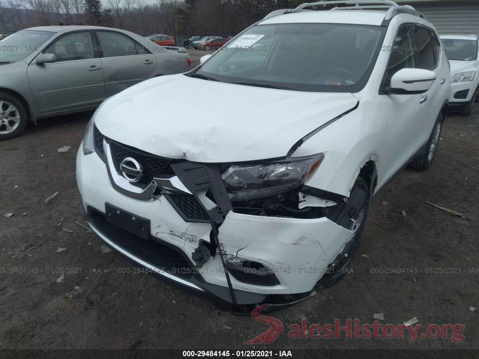 KNMAT2MV8GP594254 2016 NISSAN ROGUE