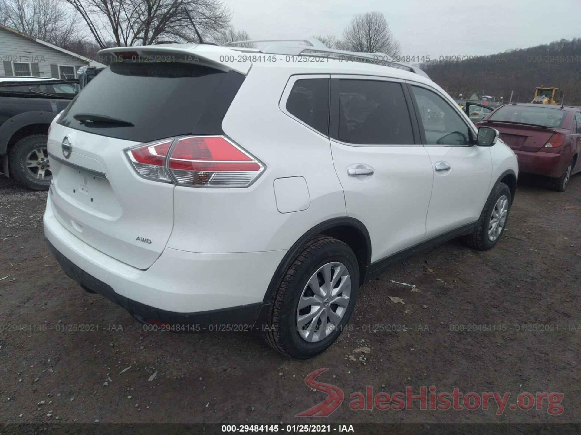 KNMAT2MV8GP594254 2016 NISSAN ROGUE