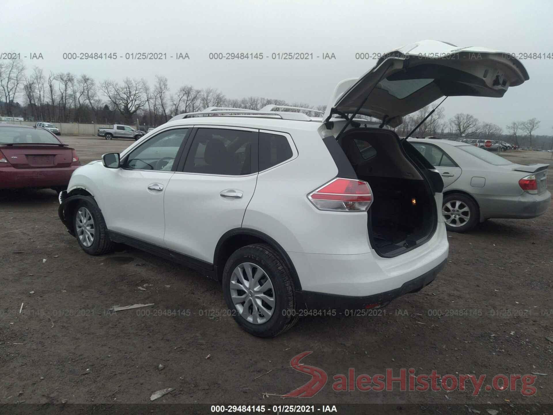 KNMAT2MV8GP594254 2016 NISSAN ROGUE