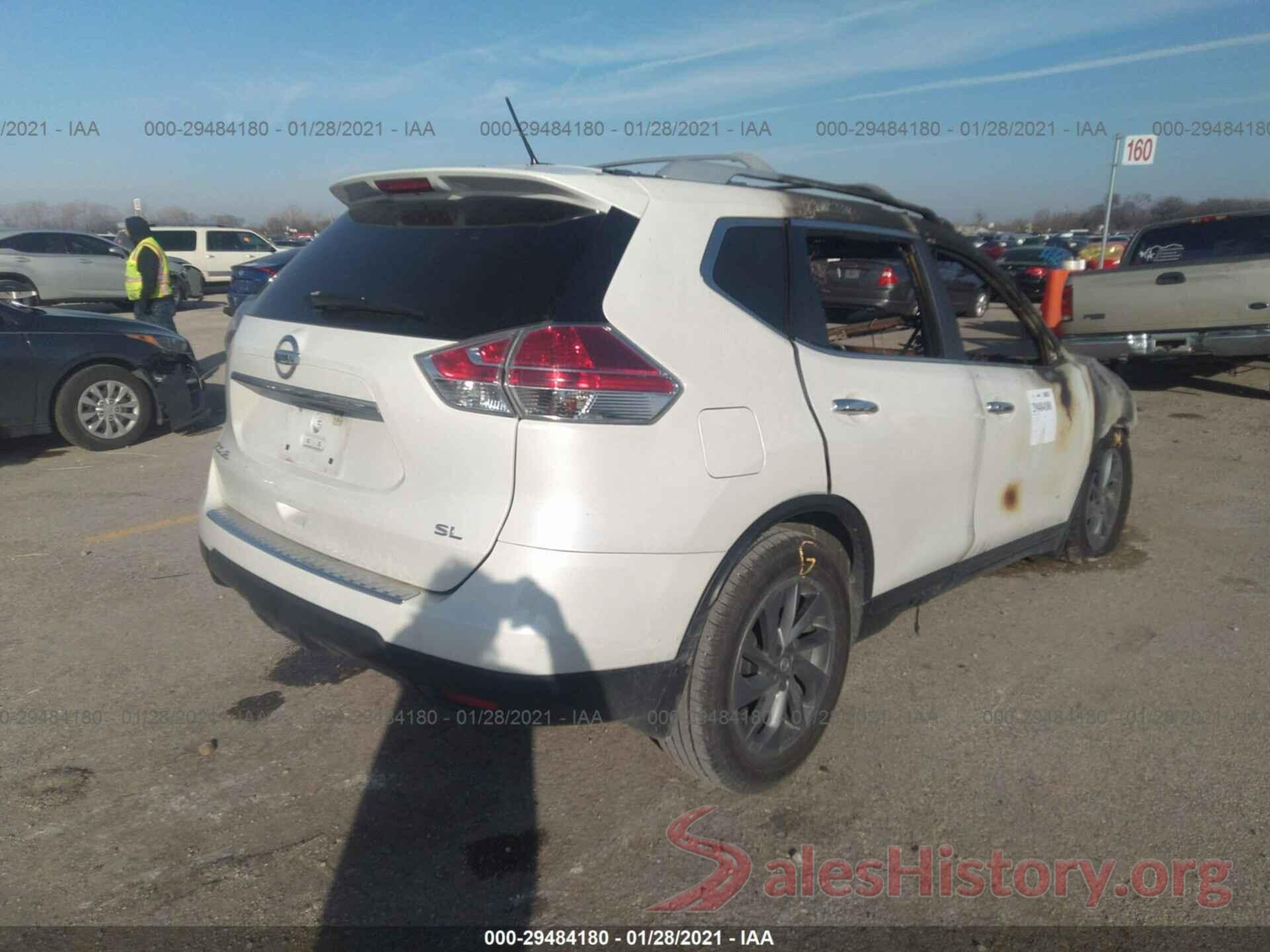 5N1AT2MTXGC850301 2016 NISSAN ROGUE