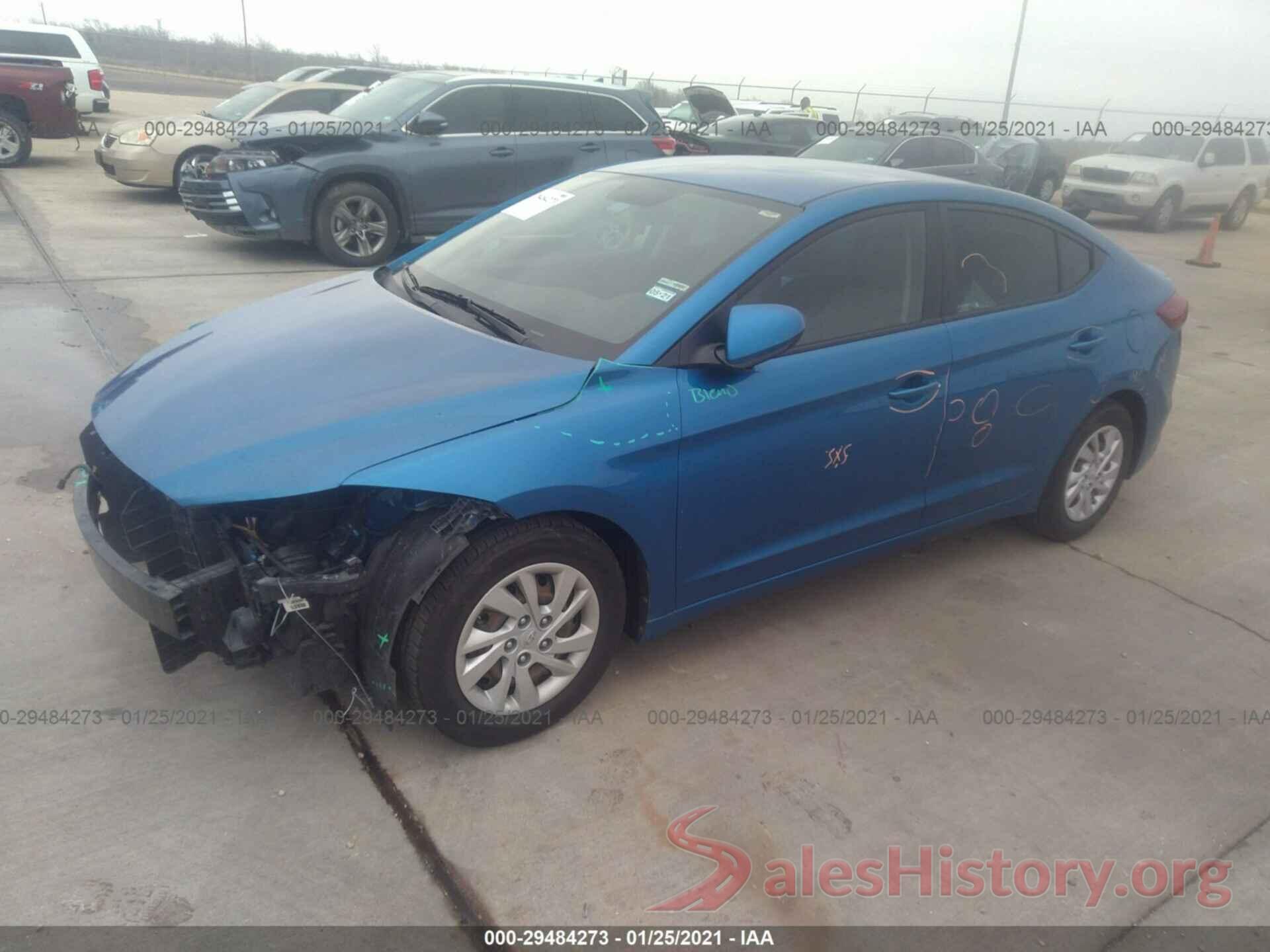 5NPD74LFXJH355279 2018 HYUNDAI ELANTRA