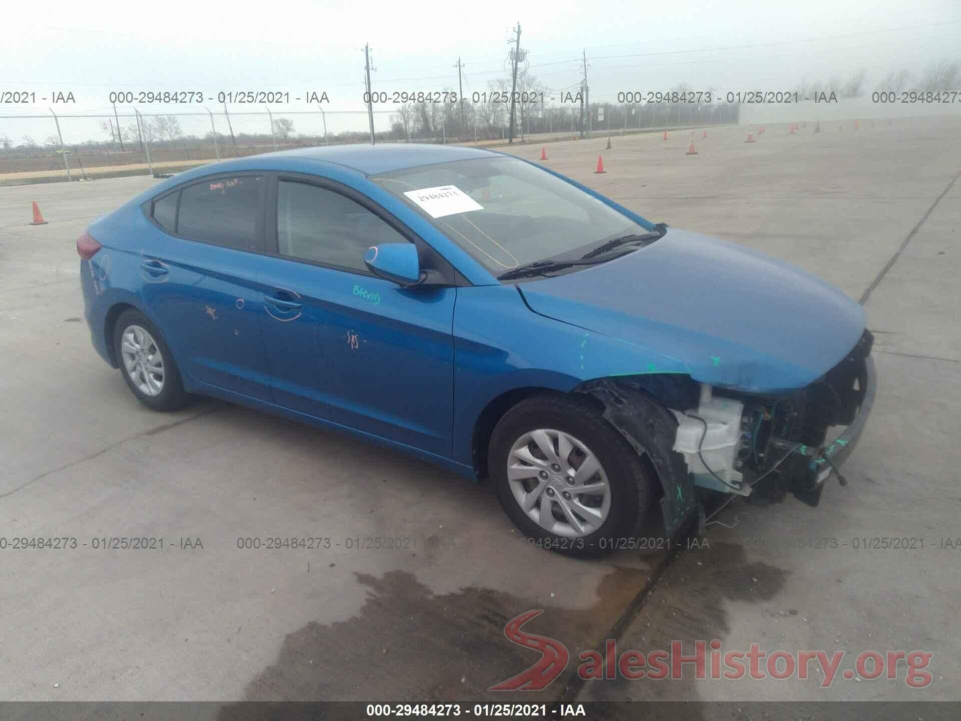 5NPD74LFXJH355279 2018 HYUNDAI ELANTRA