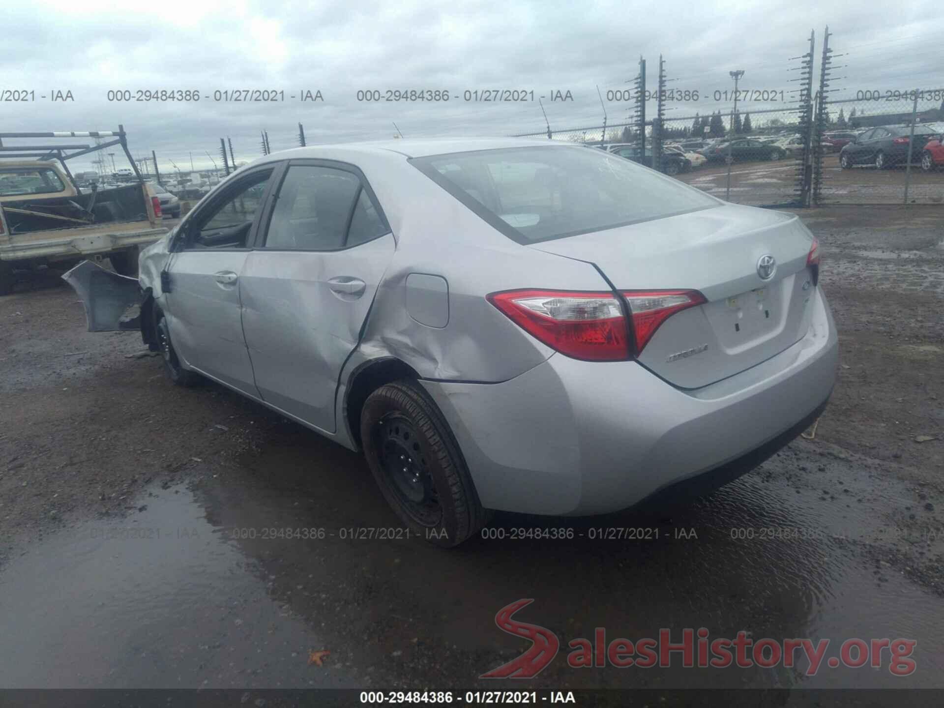 5YFBURHE5GP386741 2016 TOYOTA COROLLA