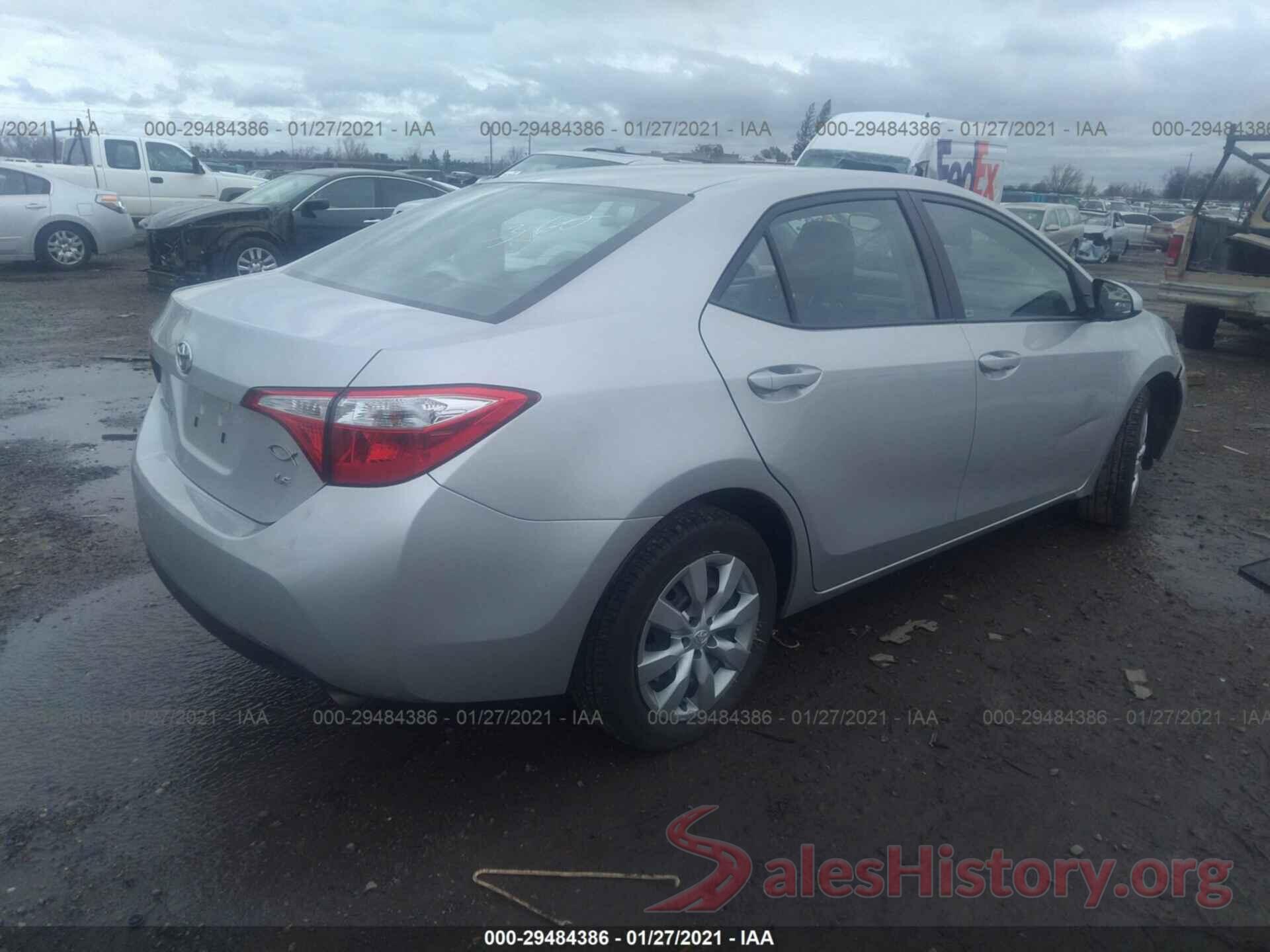 5YFBURHE5GP386741 2016 TOYOTA COROLLA