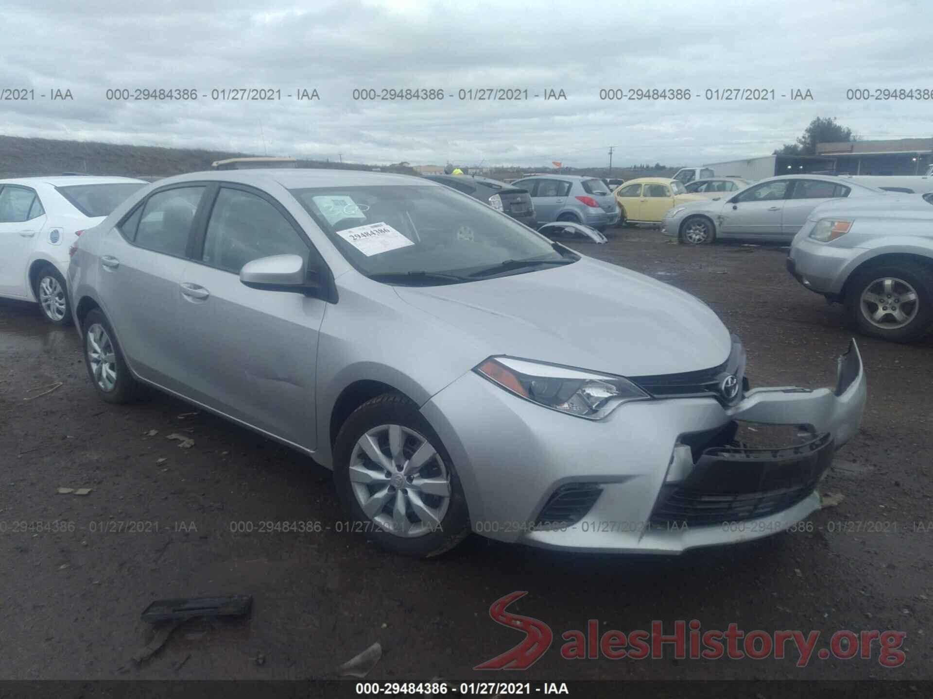 5YFBURHE5GP386741 2016 TOYOTA COROLLA