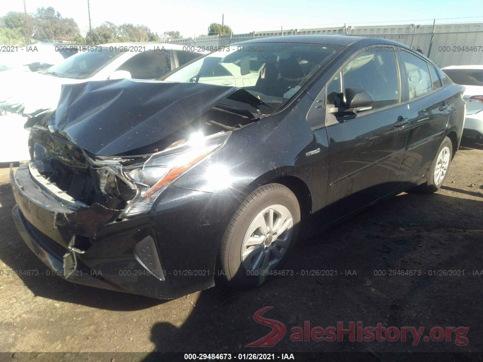 JTDKBRFU5G3005351 2016 TOYOTA PRIUS