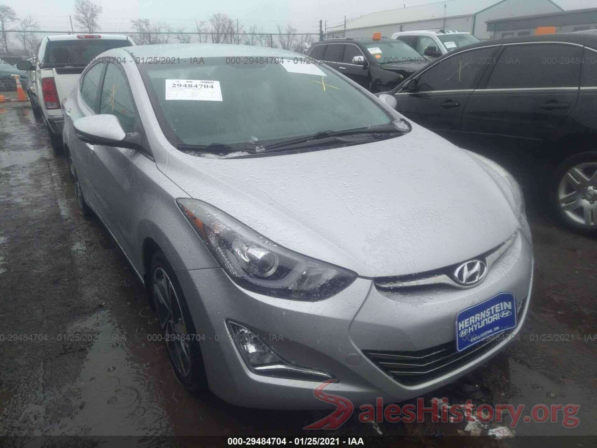 KMHDH4AE9GU552476 2016 HYUNDAI ELANTRA