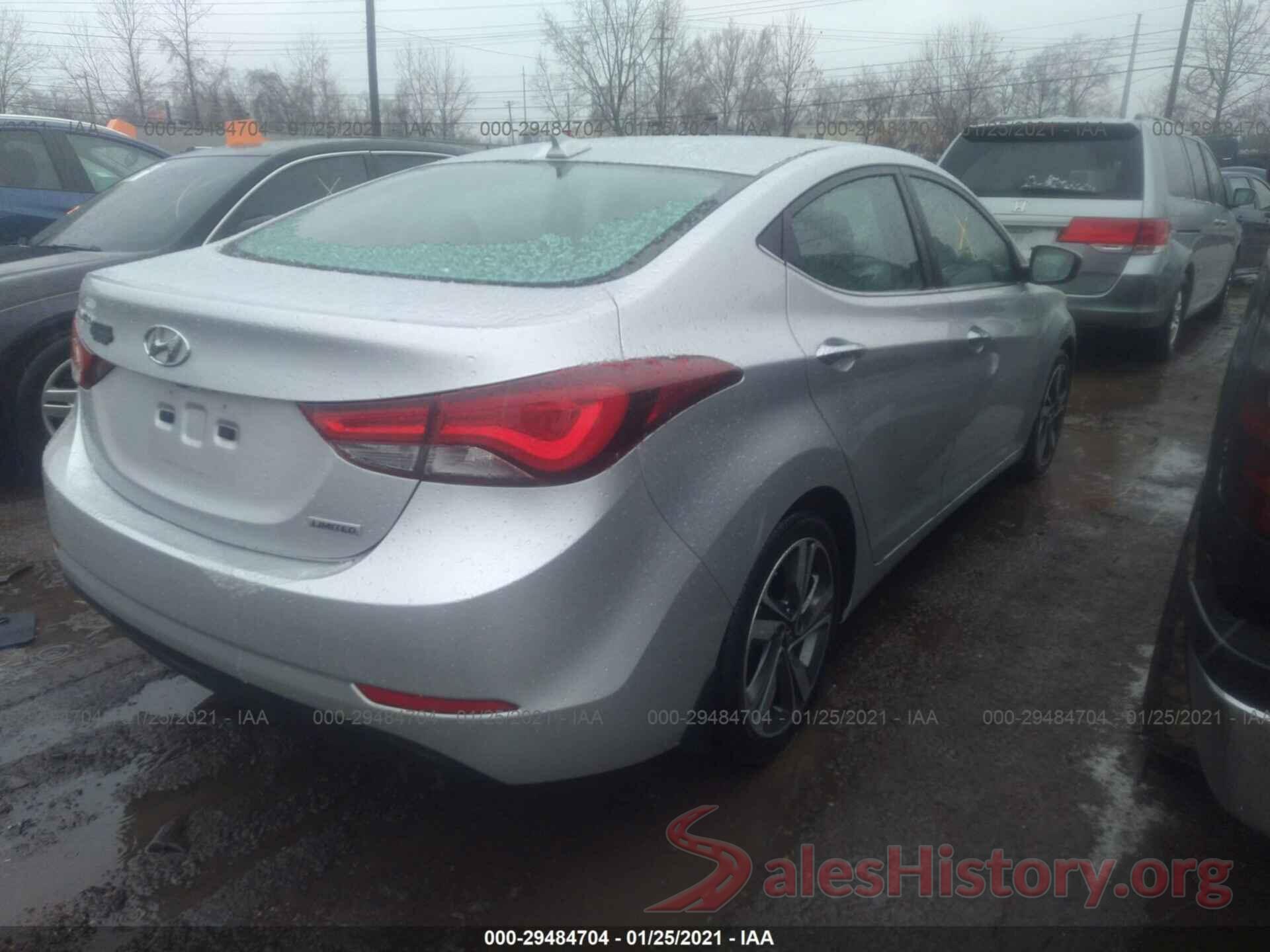 KMHDH4AE9GU552476 2016 HYUNDAI ELANTRA