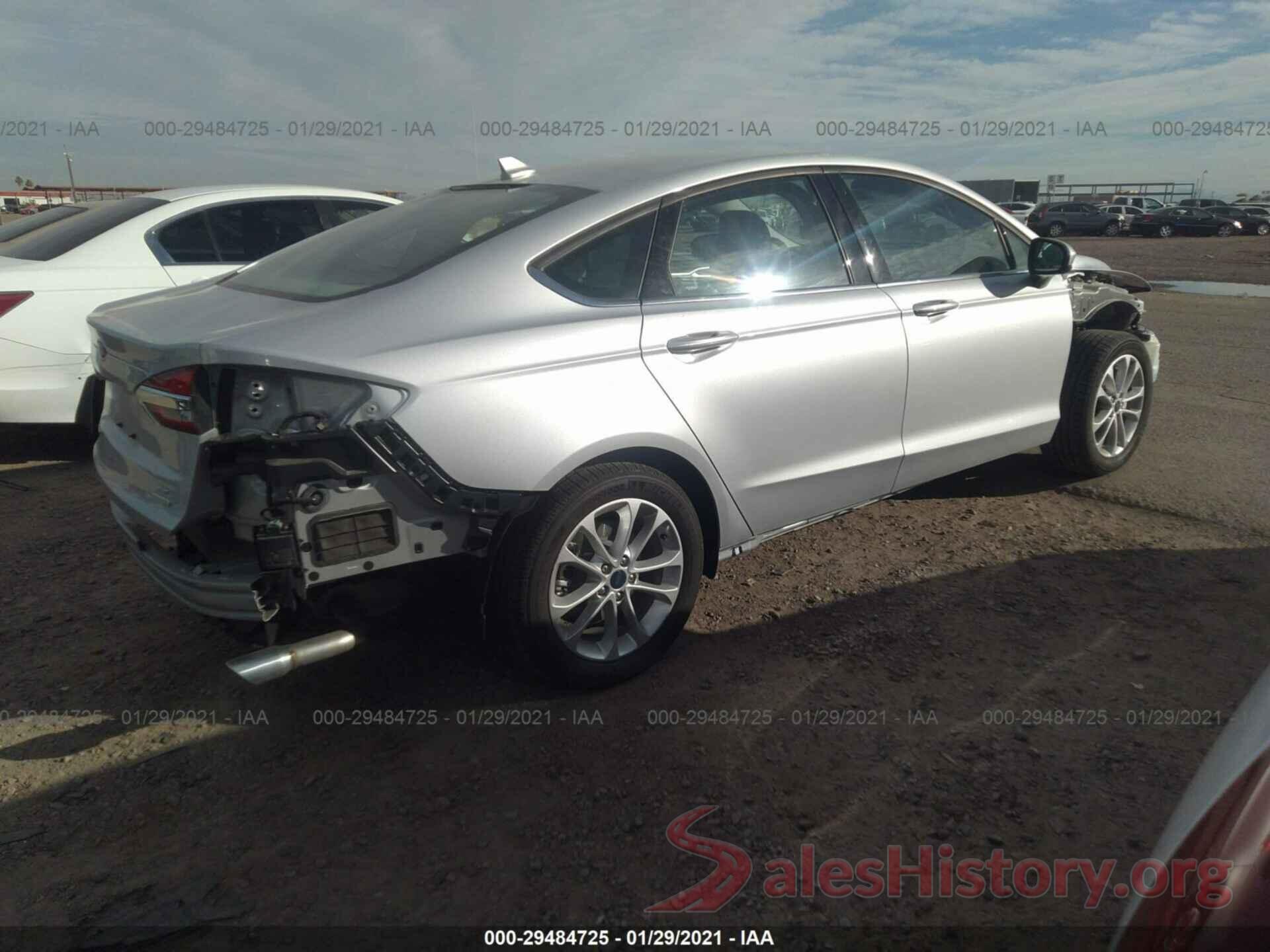 3FA6P0HD4KR232722 2019 FORD FUSION