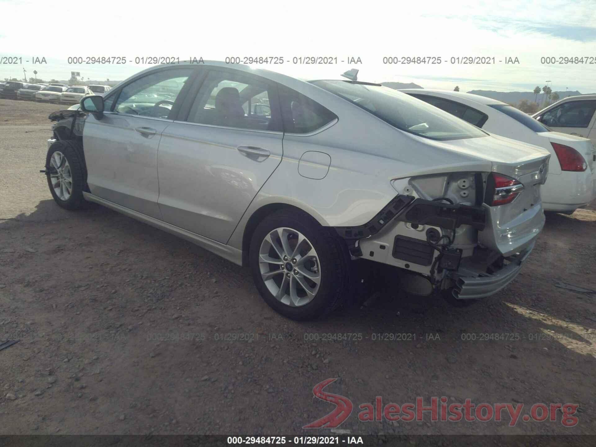 3FA6P0HD4KR232722 2019 FORD FUSION