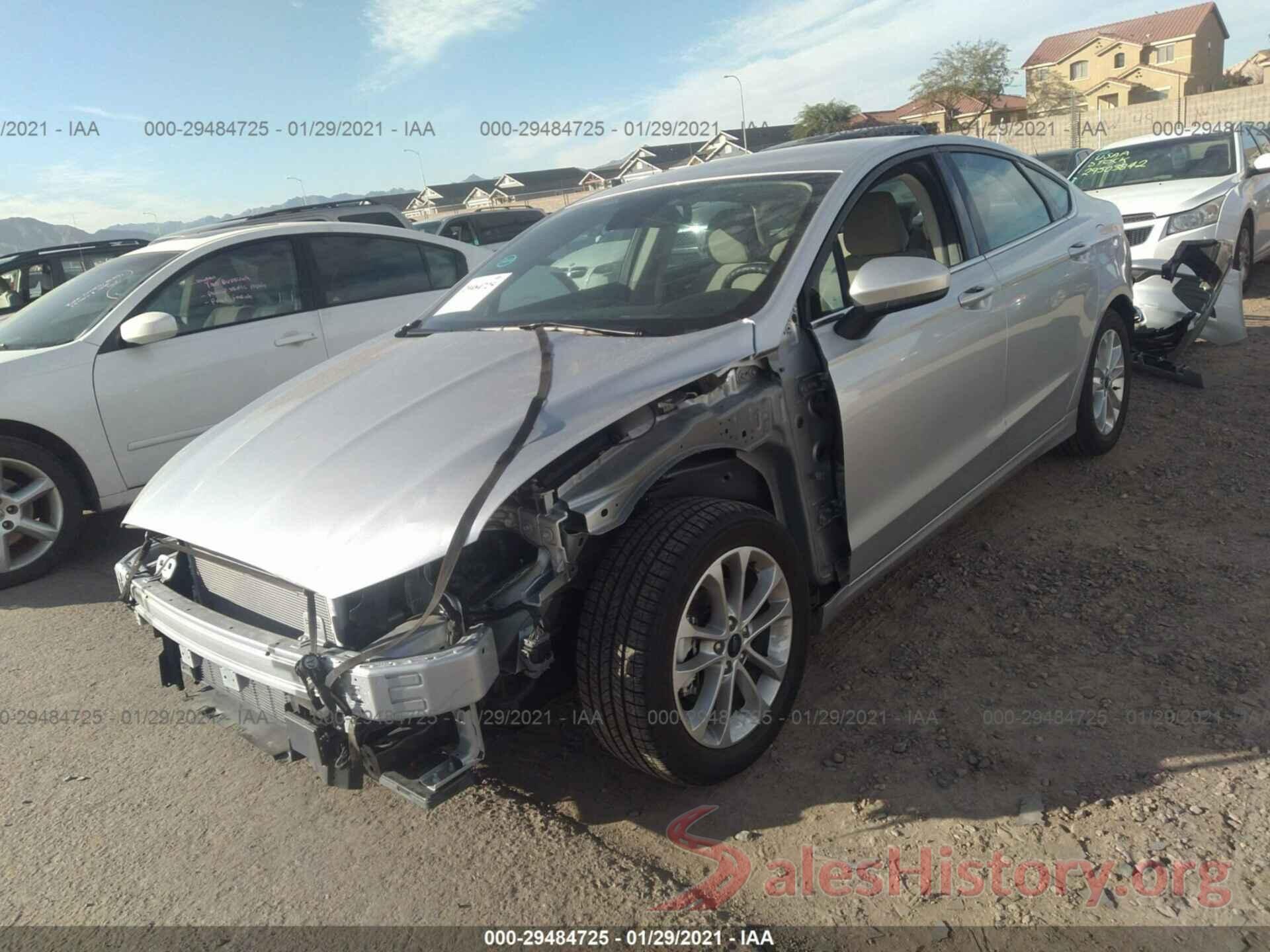 3FA6P0HD4KR232722 2019 FORD FUSION