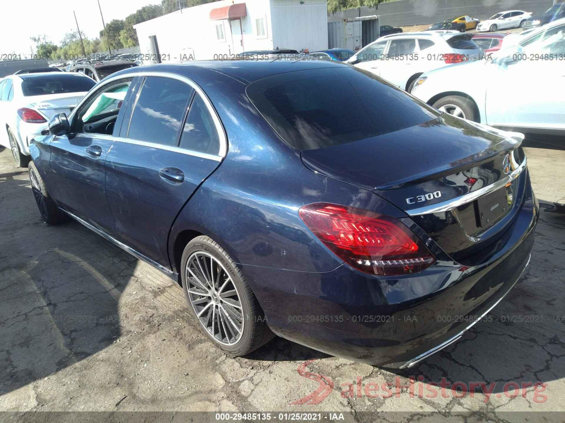 55SWF8DB4KU314000 2019 MERCEDES-BENZ C-CLASS