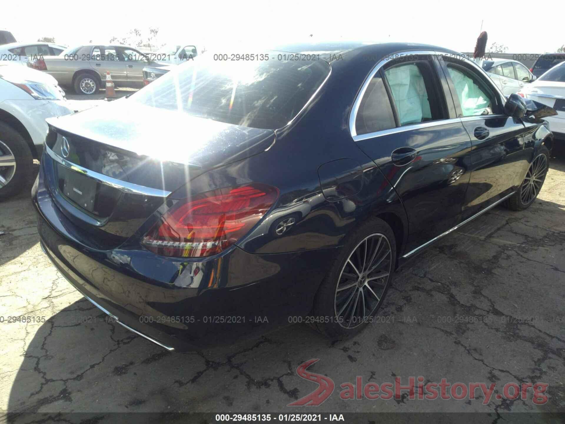 55SWF8DB4KU314000 2019 MERCEDES-BENZ C-CLASS