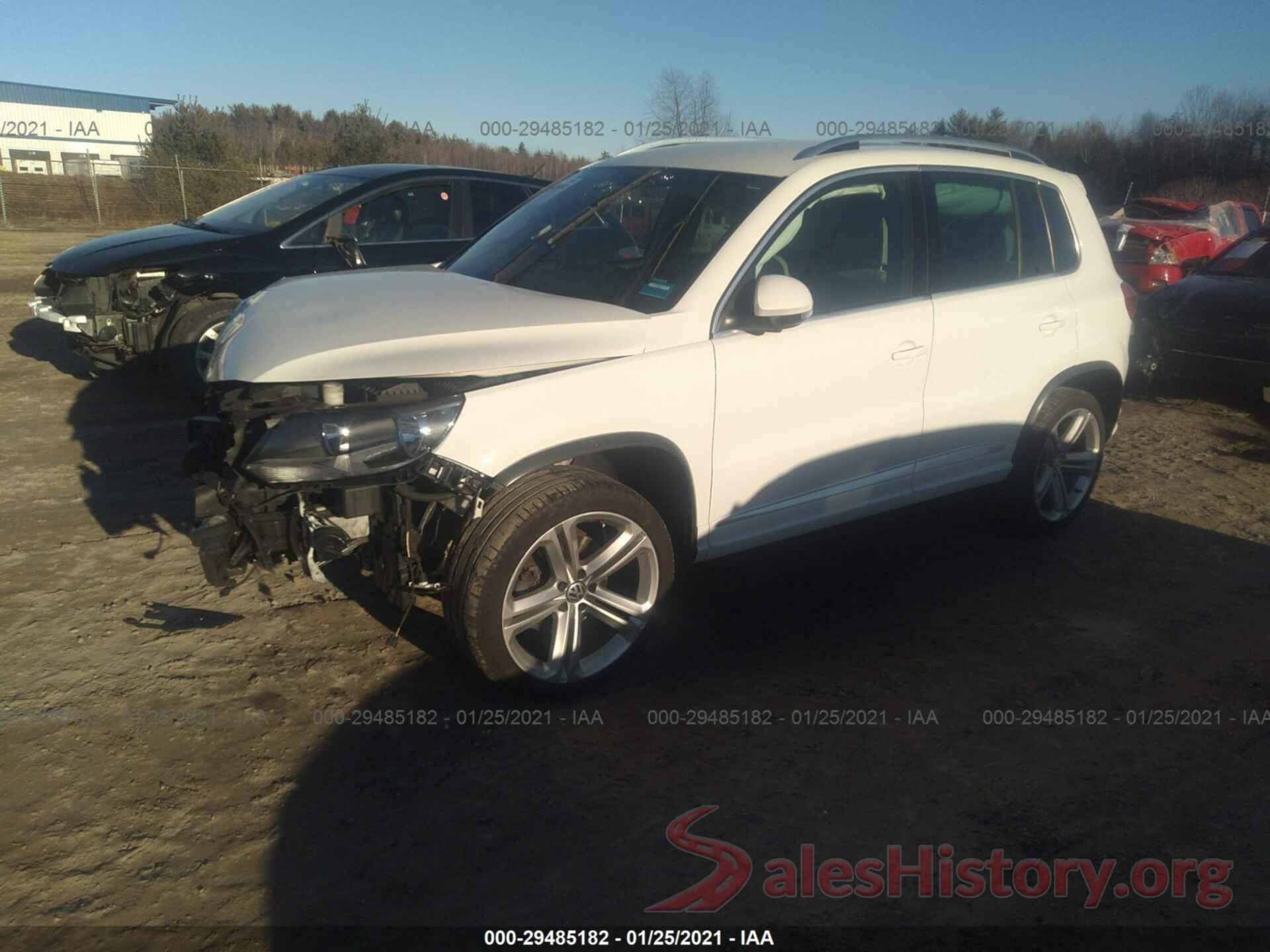 WVGBV7AX1GW091264 2016 VOLKSWAGEN TIGUAN