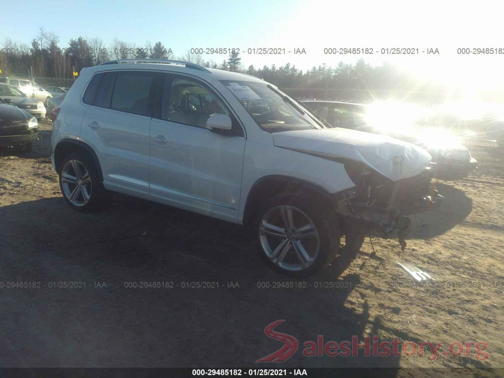 WVGBV7AX1GW091264 2016 VOLKSWAGEN TIGUAN