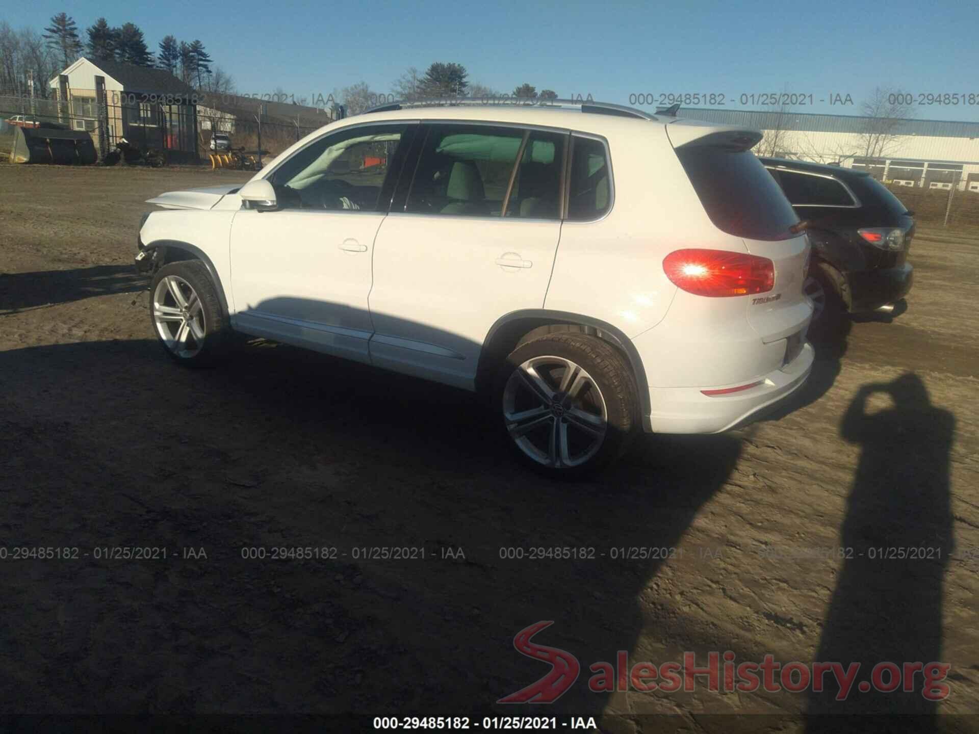 WVGBV7AX1GW091264 2016 VOLKSWAGEN TIGUAN