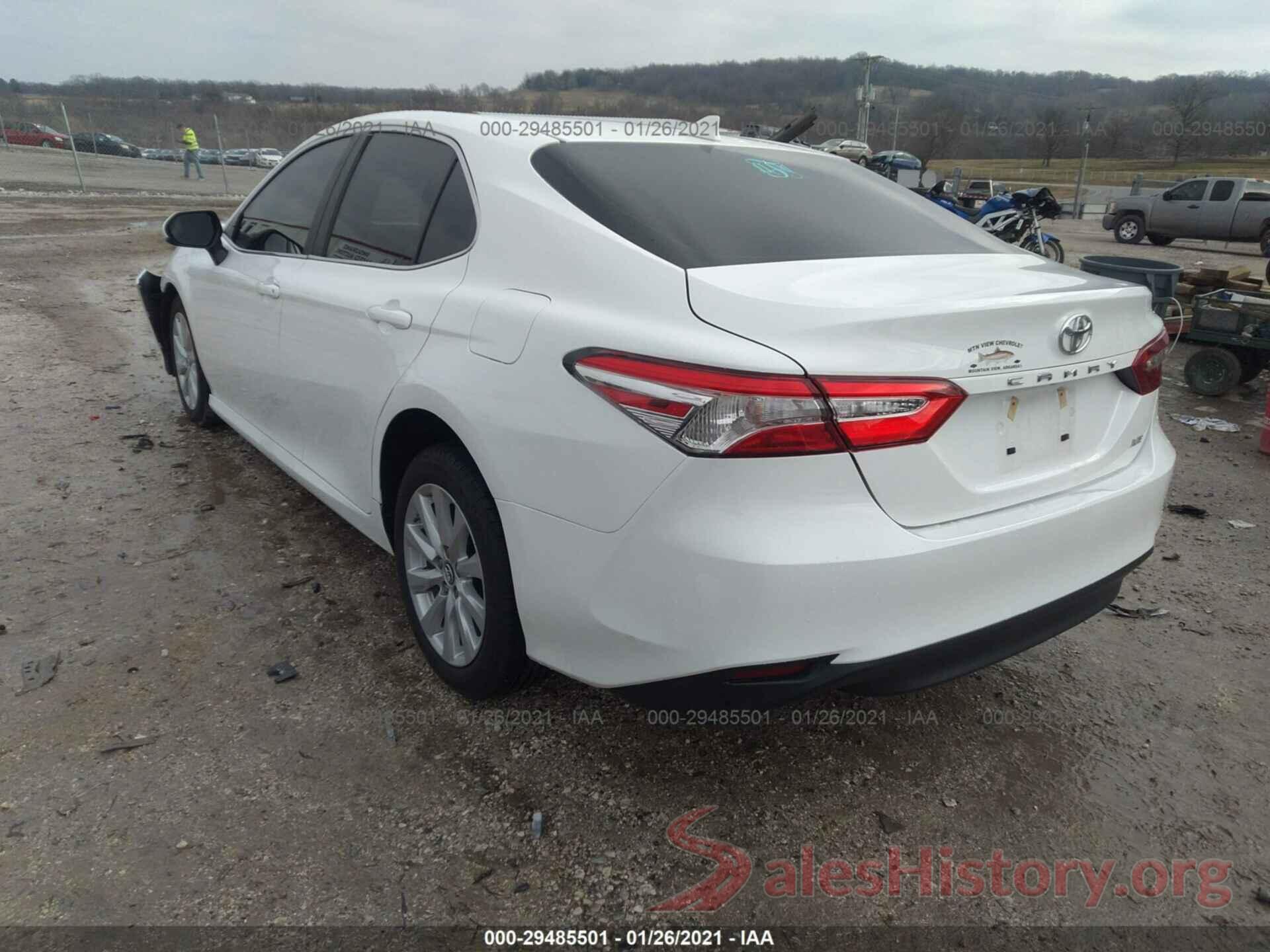 4T1B11HK6KU709072 2019 TOYOTA CAMRY