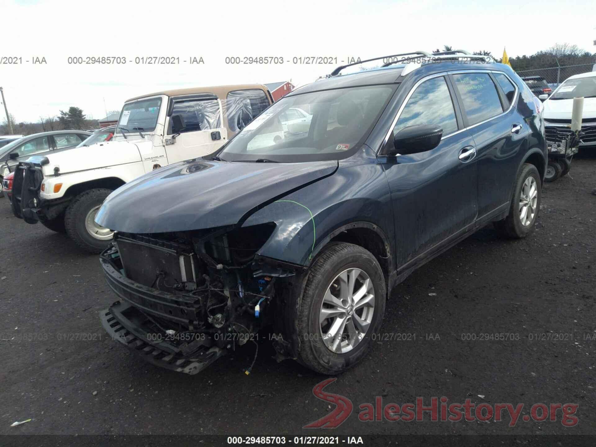 KNMAT2MV4GP683612 2016 NISSAN ROGUE