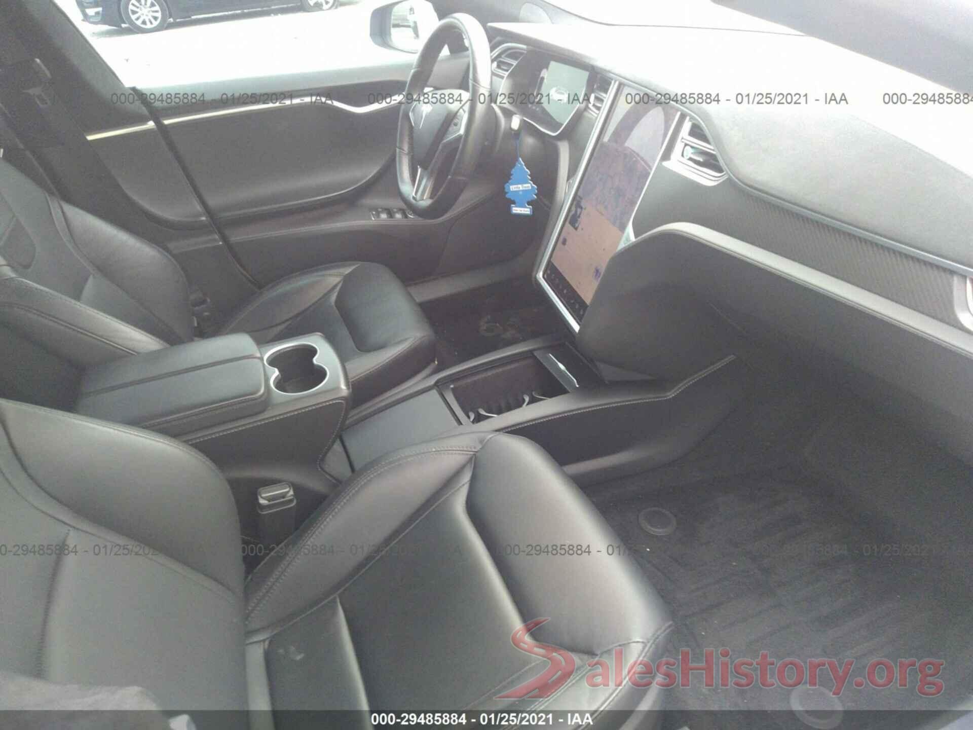 5YJSA1E25GF159789 2016 TESLA MODEL S