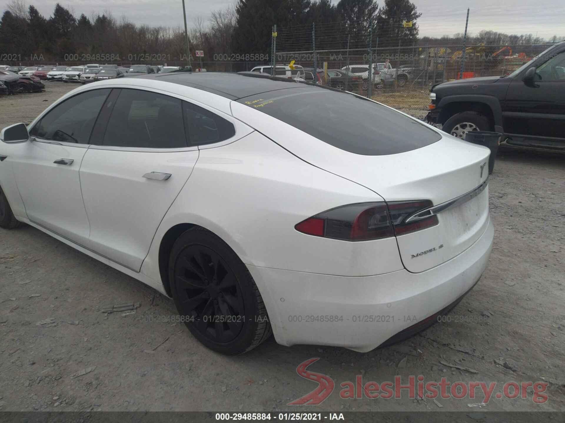 5YJSA1E25GF159789 2016 TESLA MODEL S