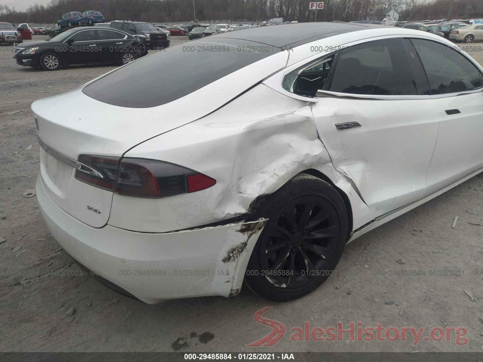 5YJSA1E25GF159789 2016 TESLA MODEL S