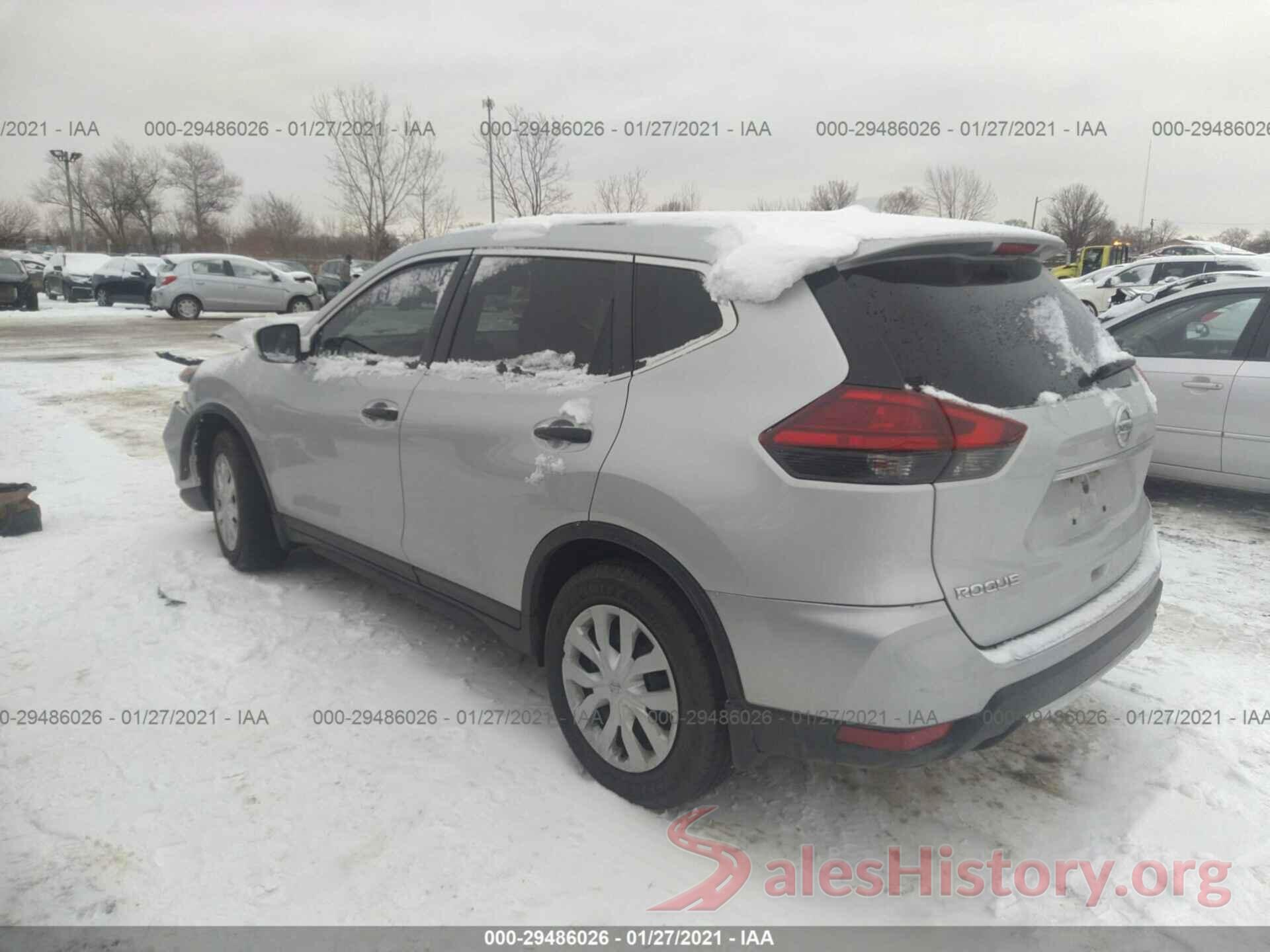 5N1AT2MN1HC741258 2017 NISSAN ROGUE