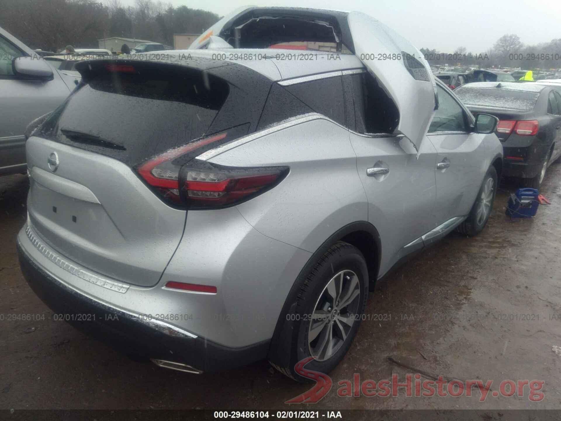 5N1AZ2AJ4LN127799 2020 NISSAN MURANO