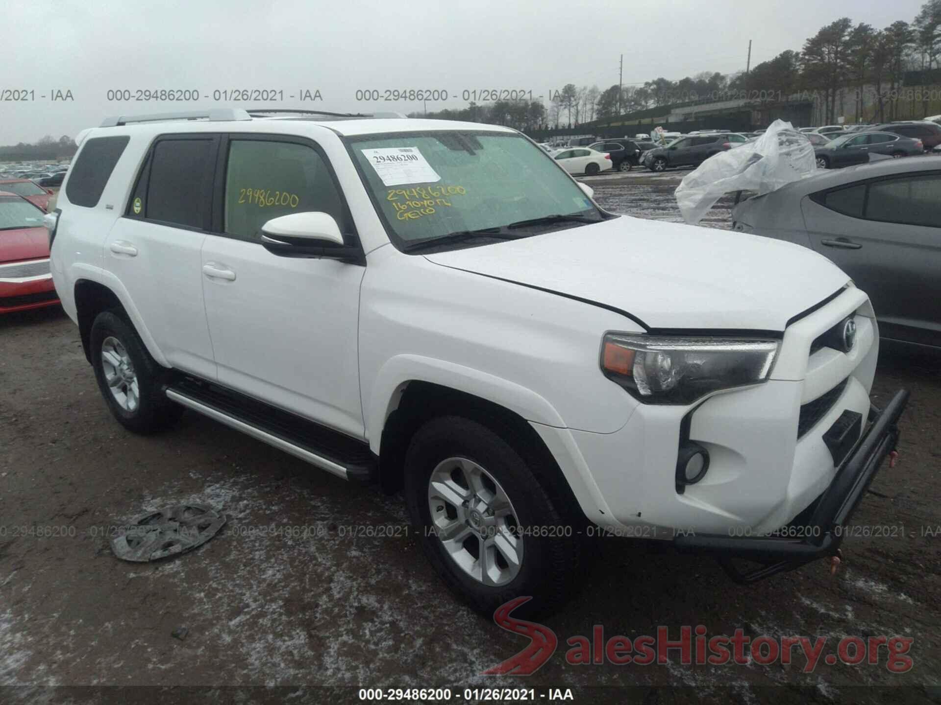 JTEBU5JR7G5391244 2016 TOYOTA 4RUNNER