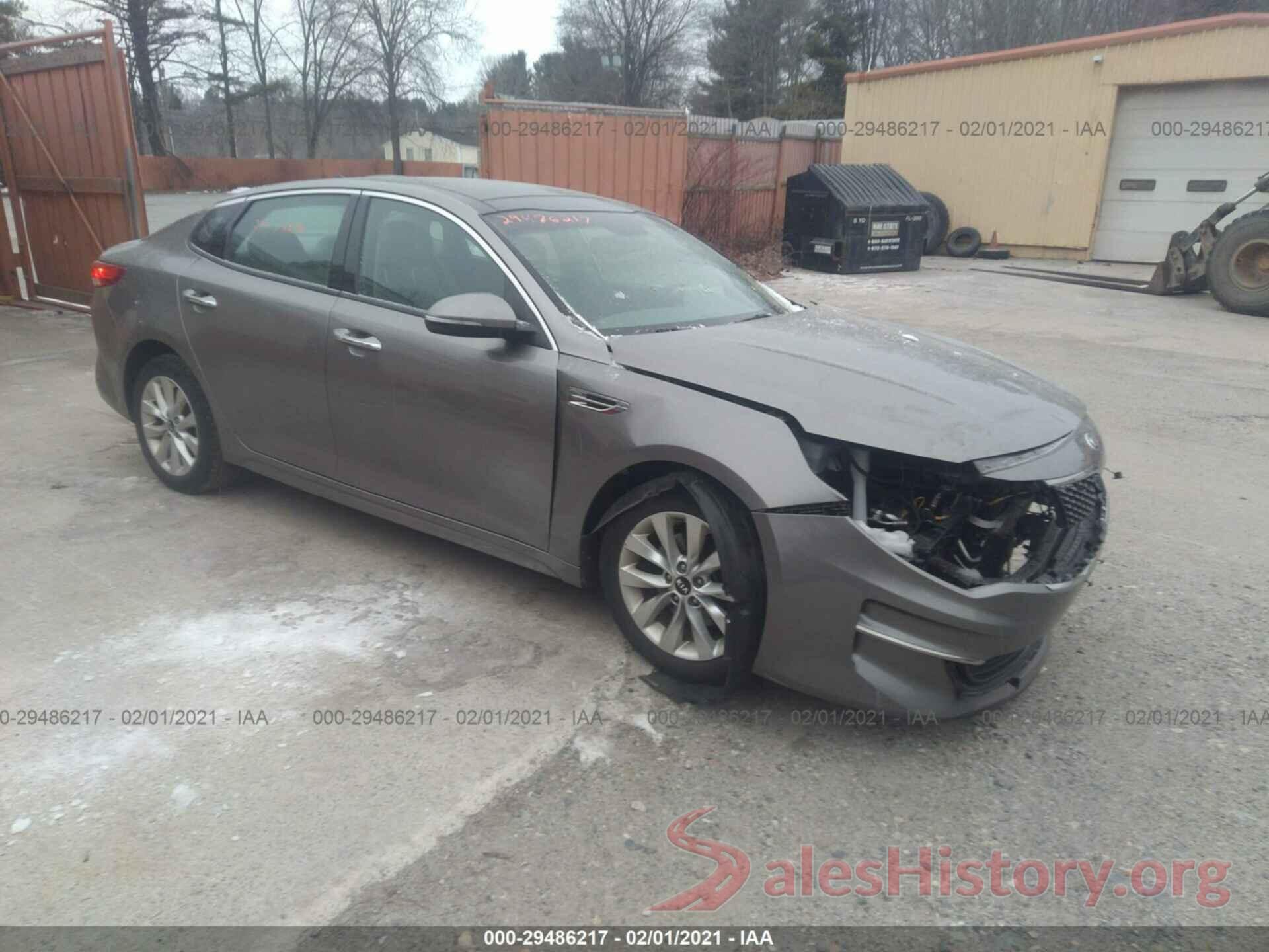 5XXGU4L31GG111648 2016 KIA OPTIMA