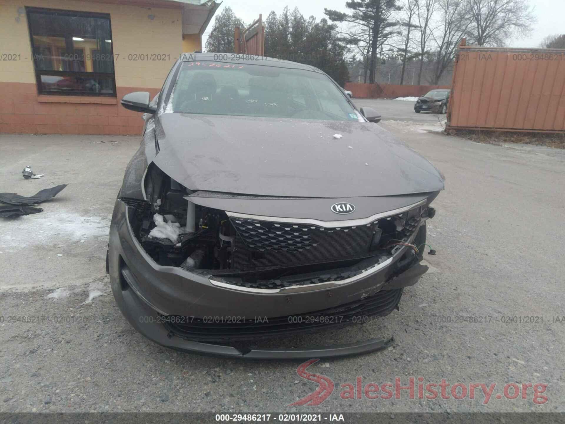 5XXGU4L31GG111648 2016 KIA OPTIMA