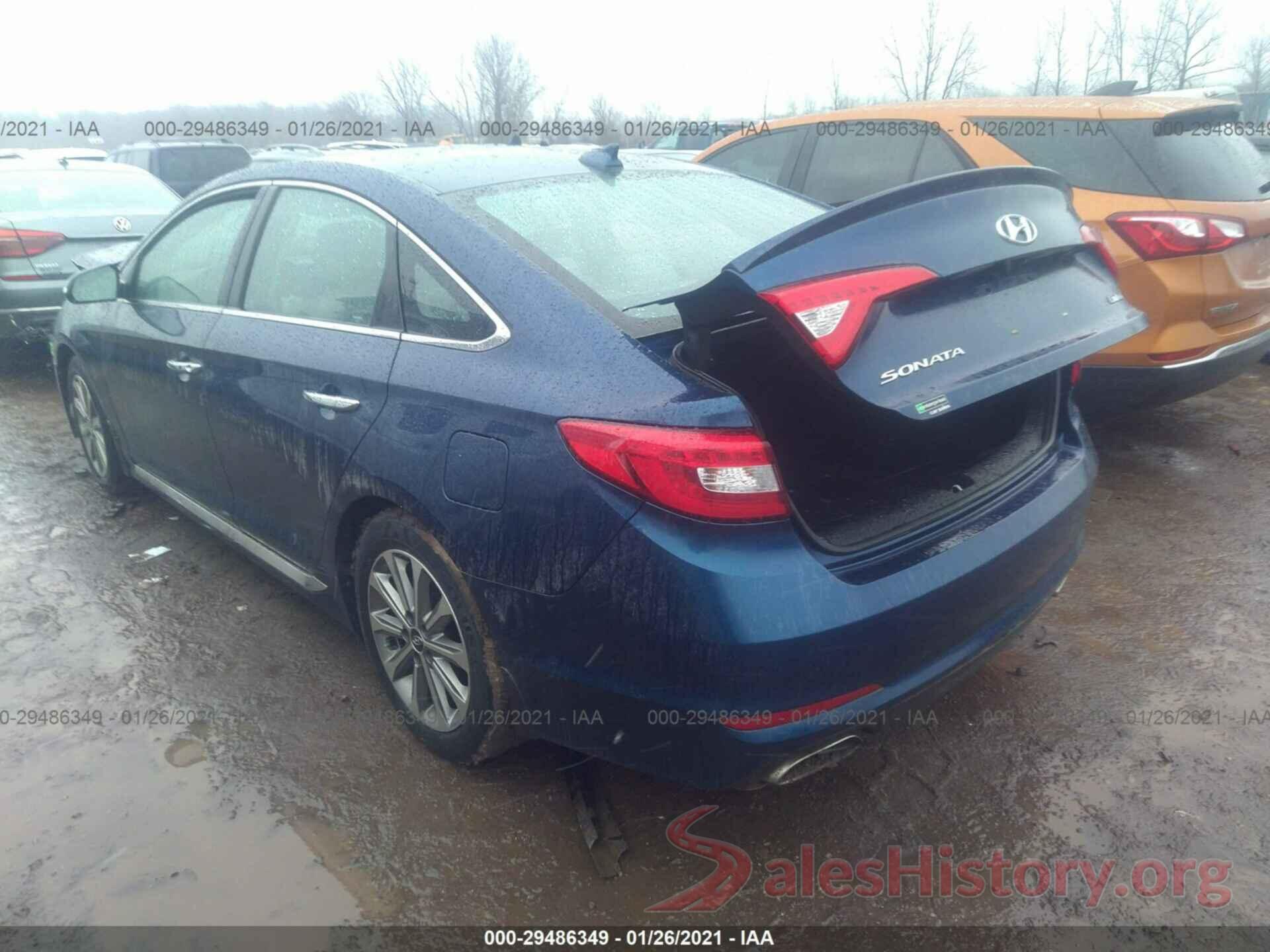 5NPE34AF5HH443718 2017 HYUNDAI SONATA